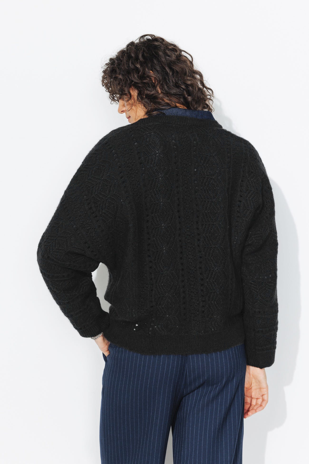 Cardigan ajouré Femme
