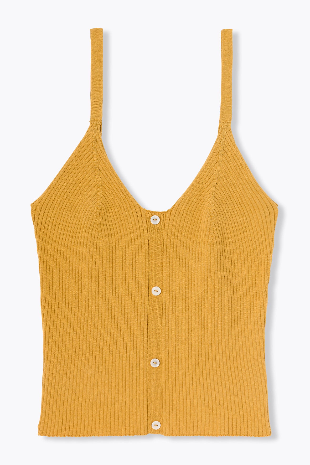 Top in maglia a costine