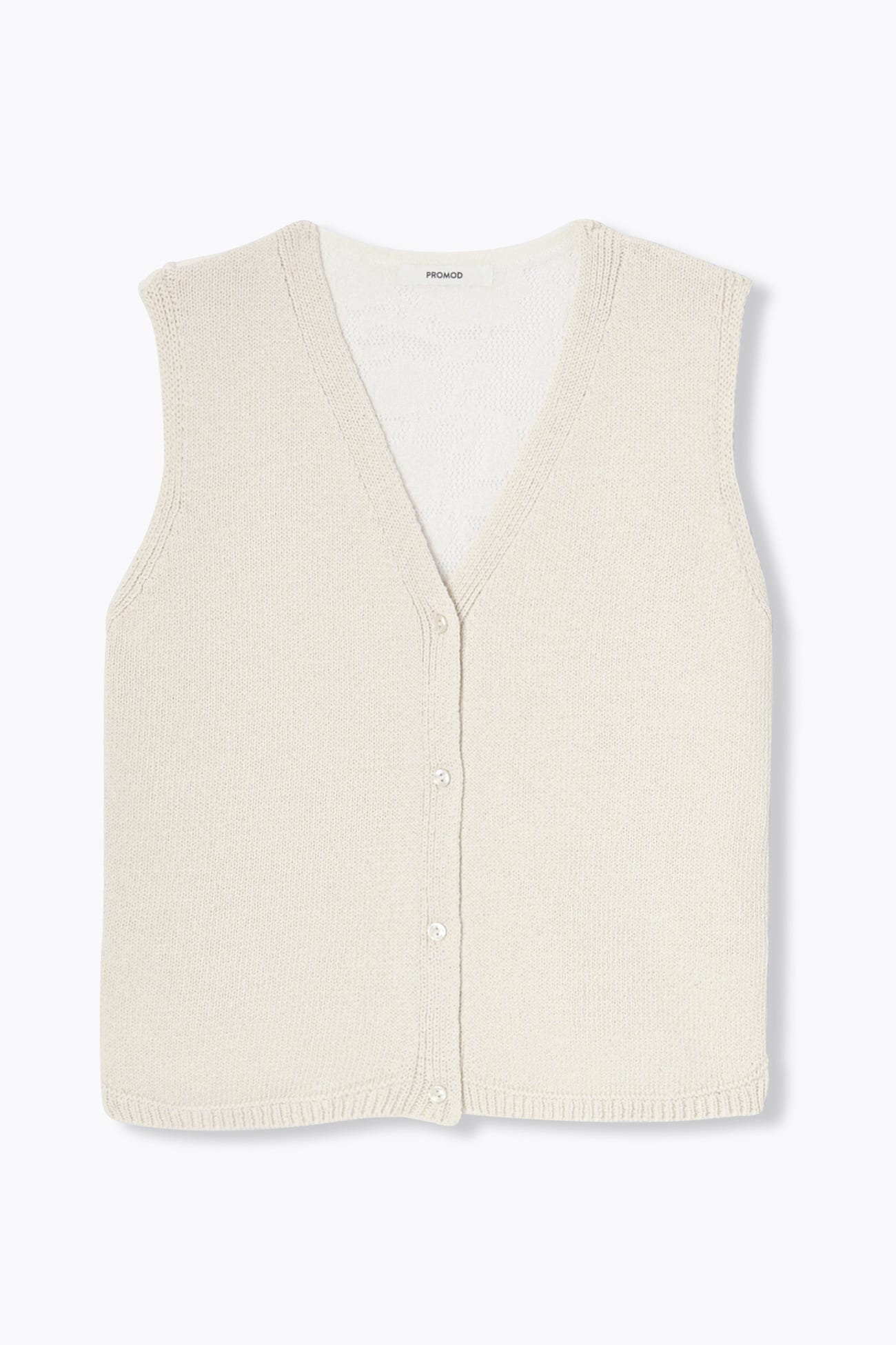 Sweter bez rękawów