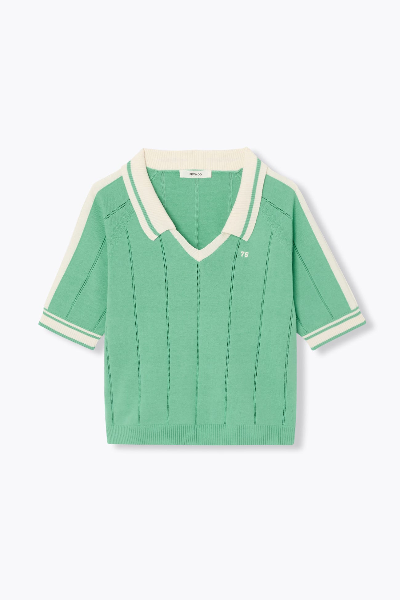 Maglia collo polo eco-friendly