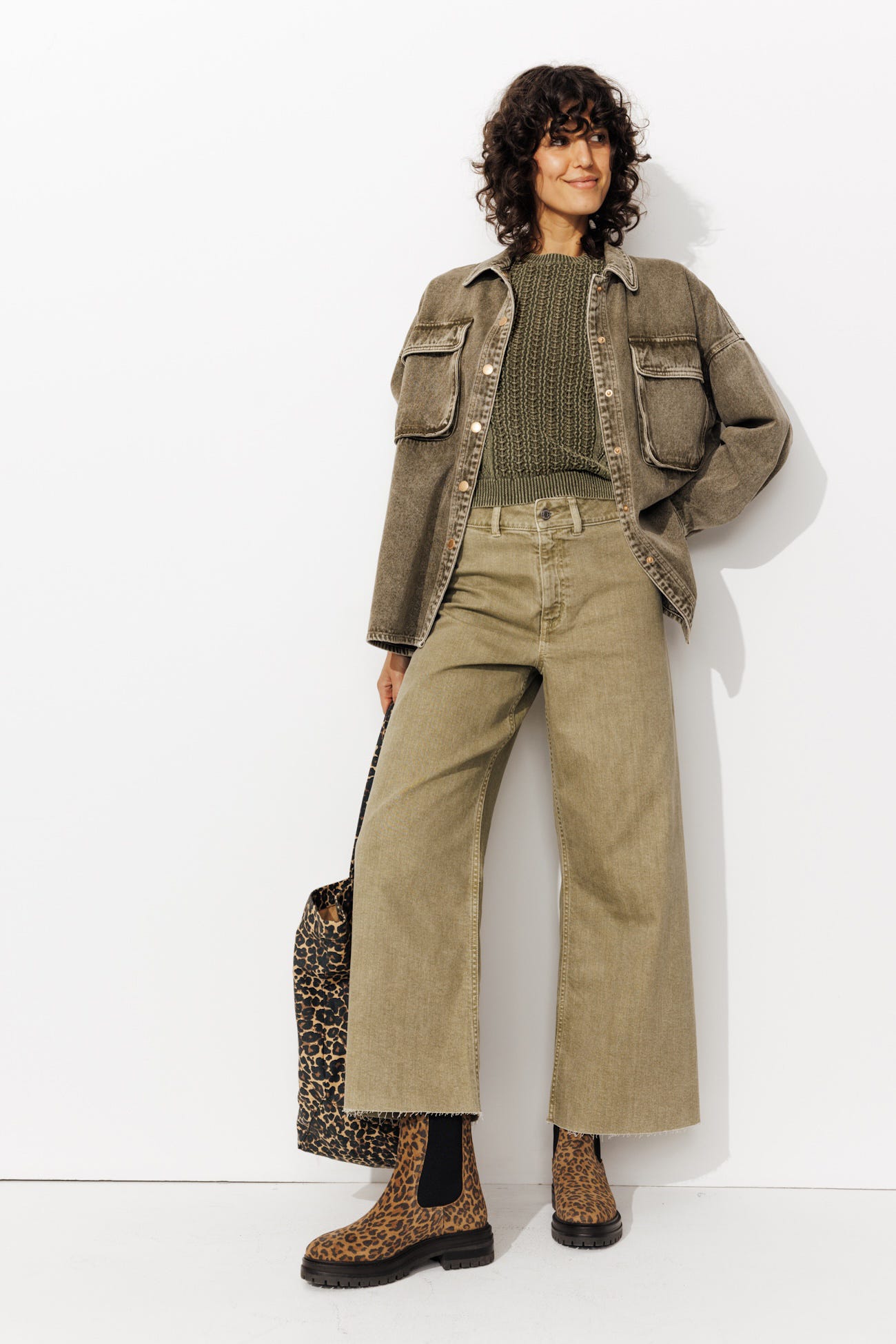 Pull-débardeur torsadé Femme