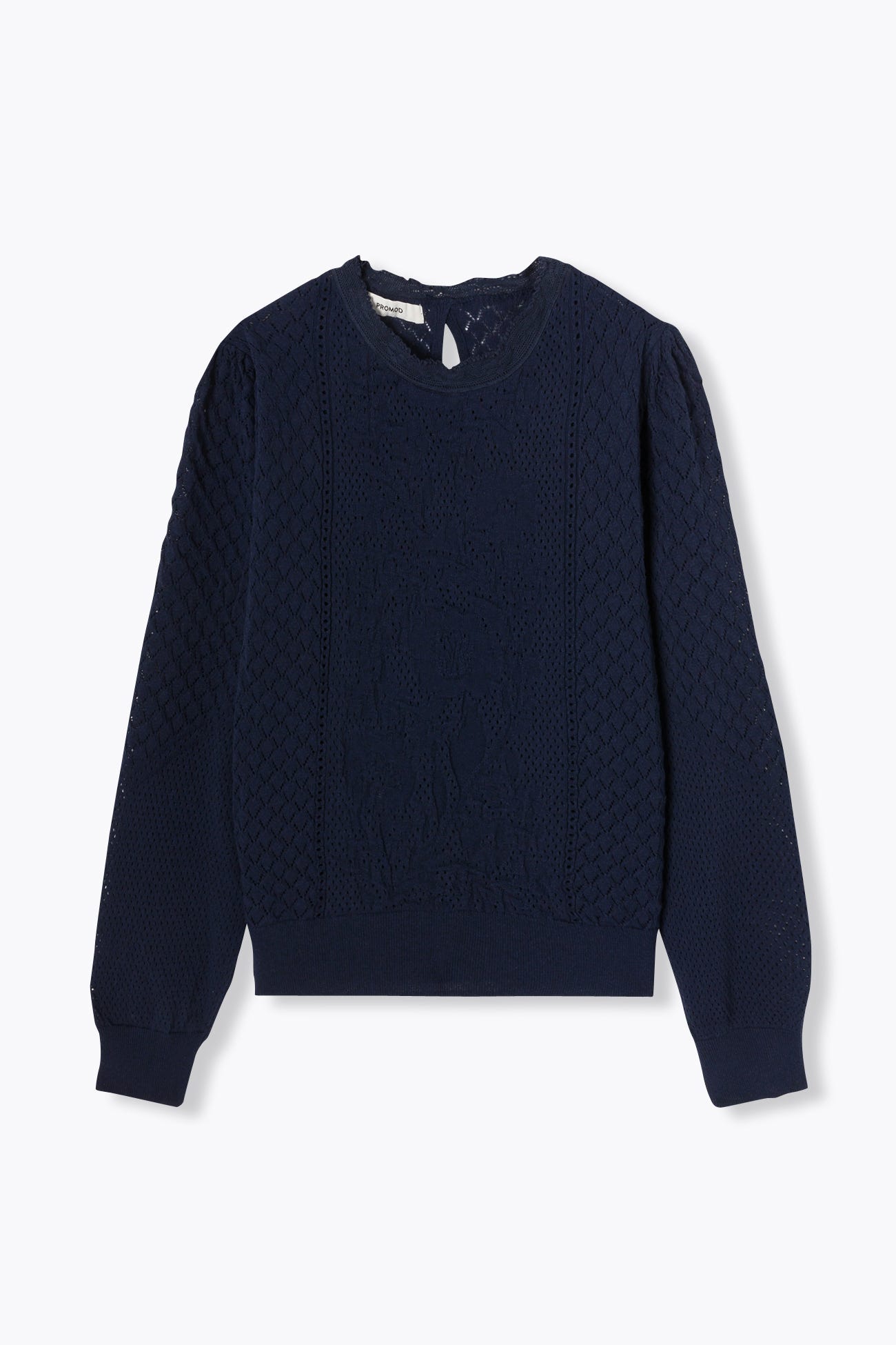 Pull fin ajouré Femme
