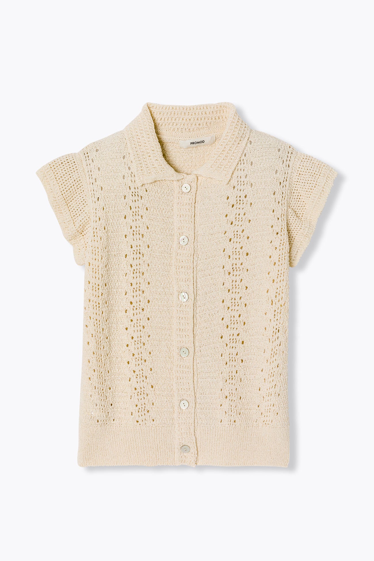 Cardigan manches courtes