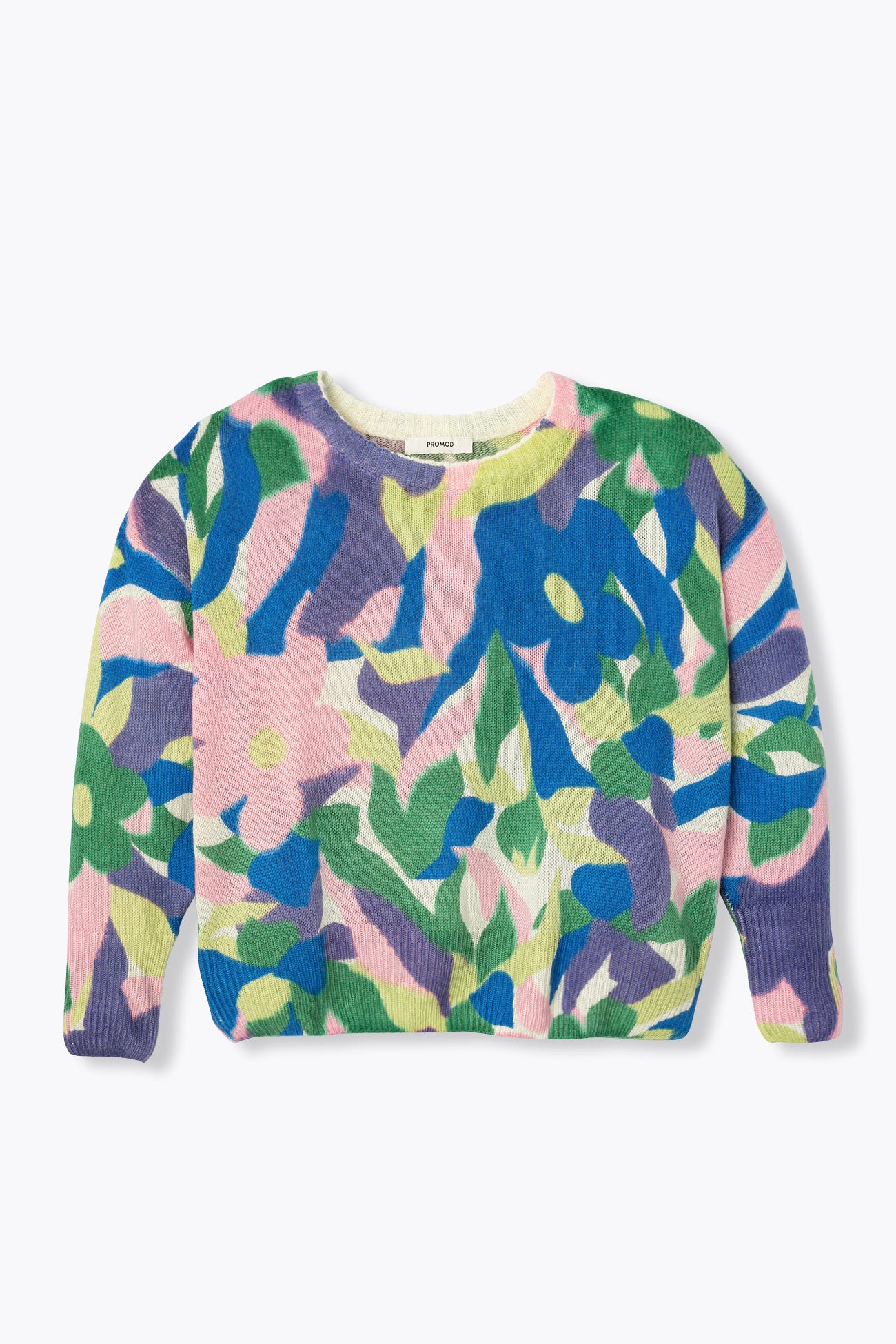 Sweter w kwiatki