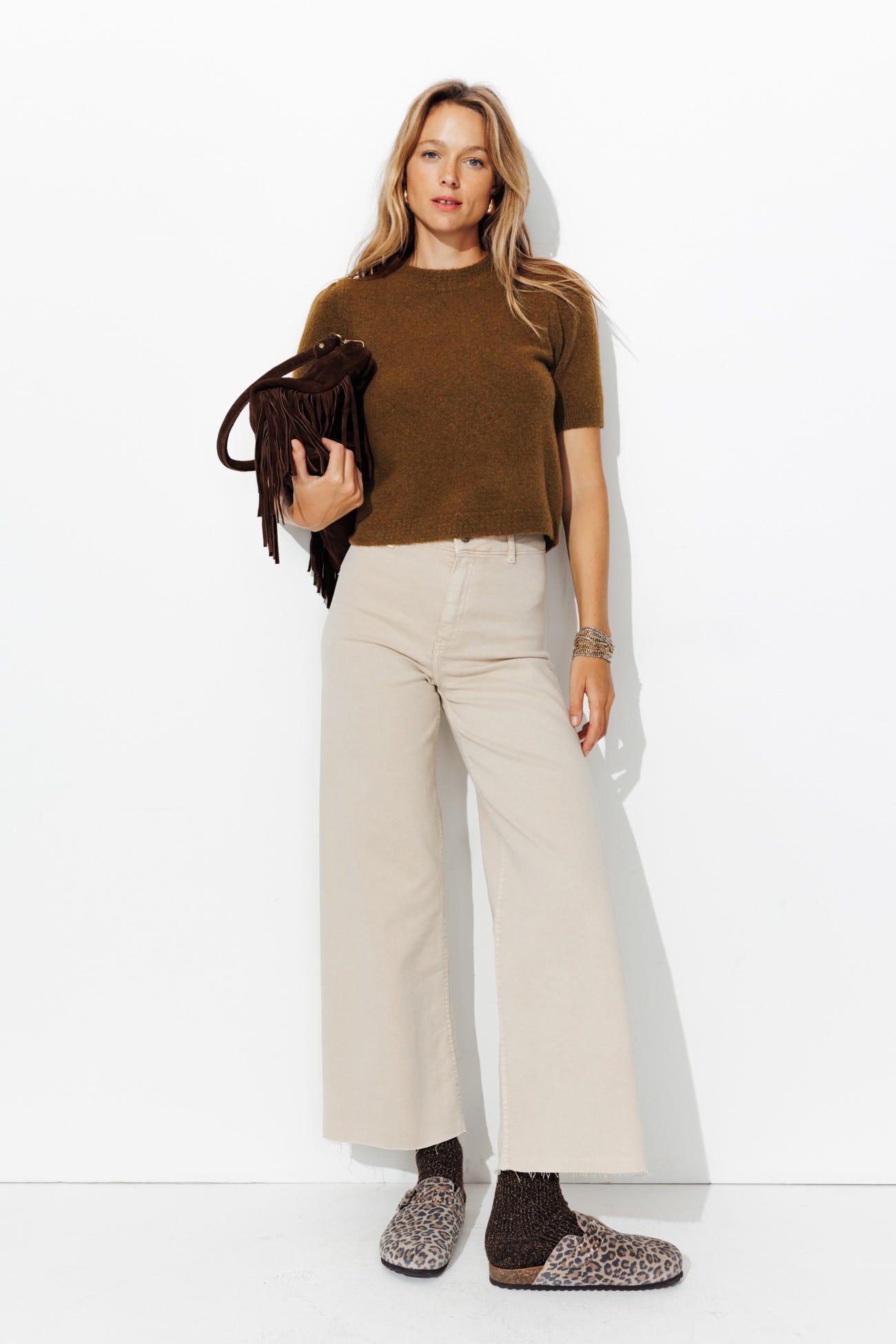 Short-sleeved jumper