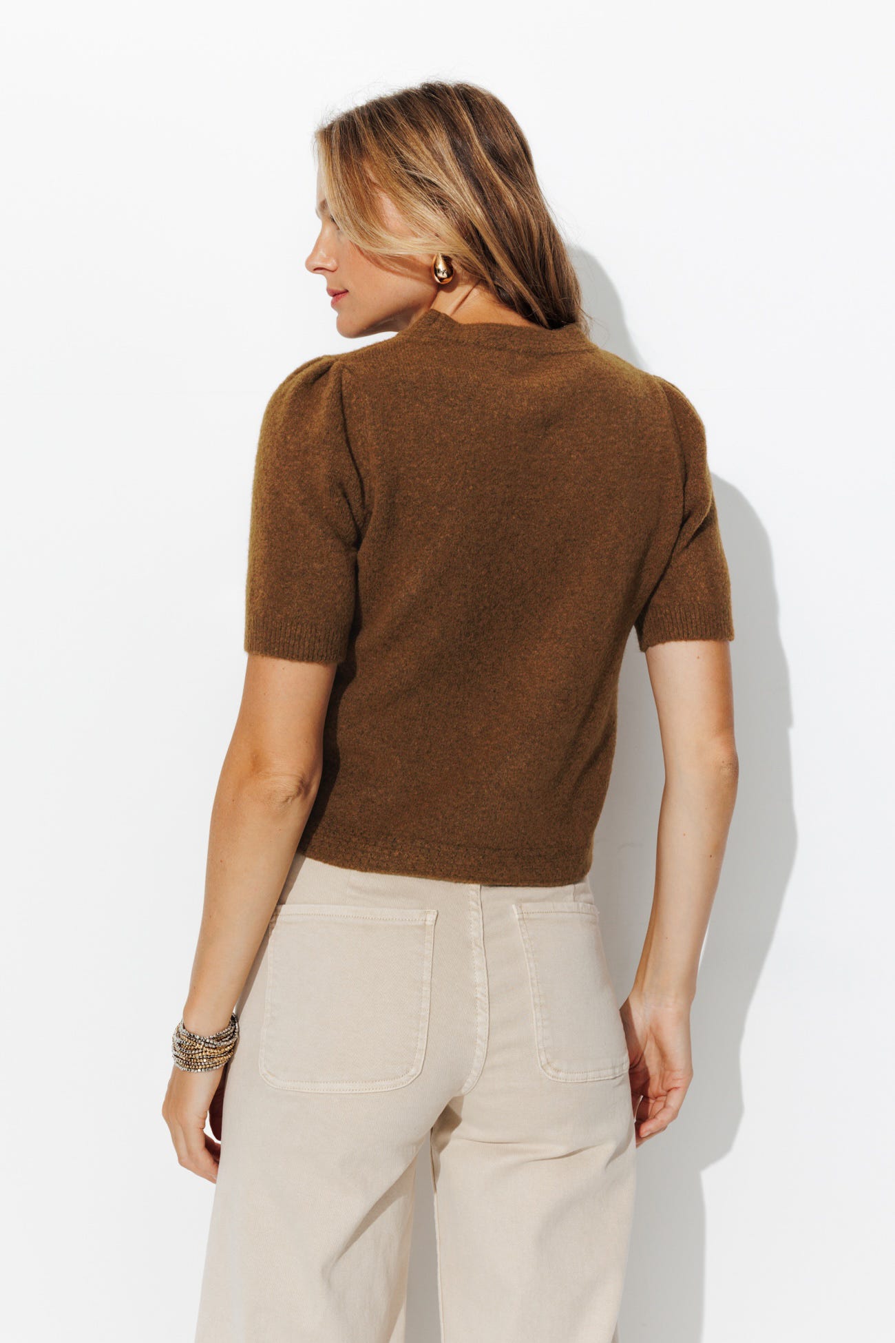 Short-sleeved jumper
