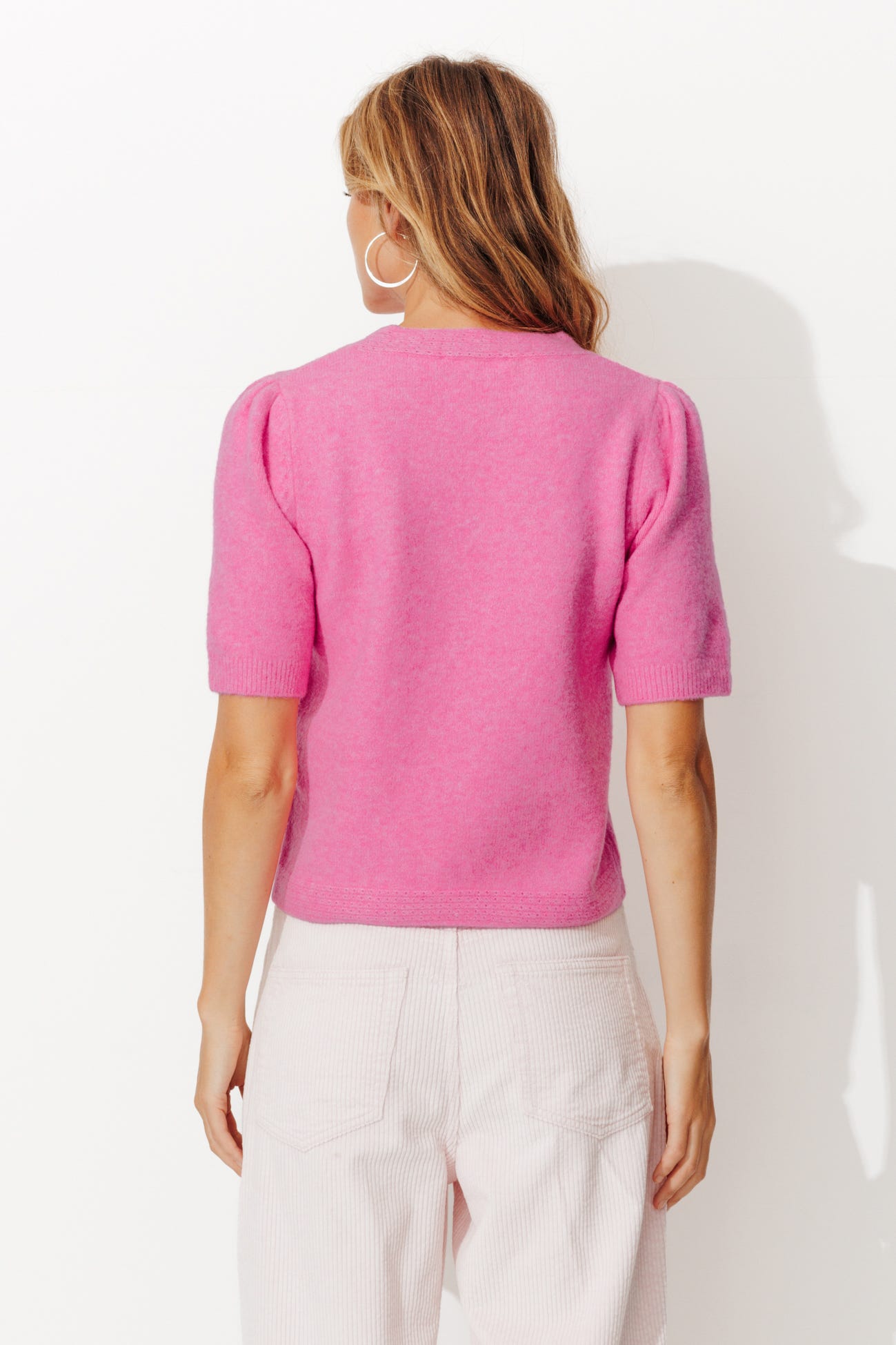 Short-sleeved jumper