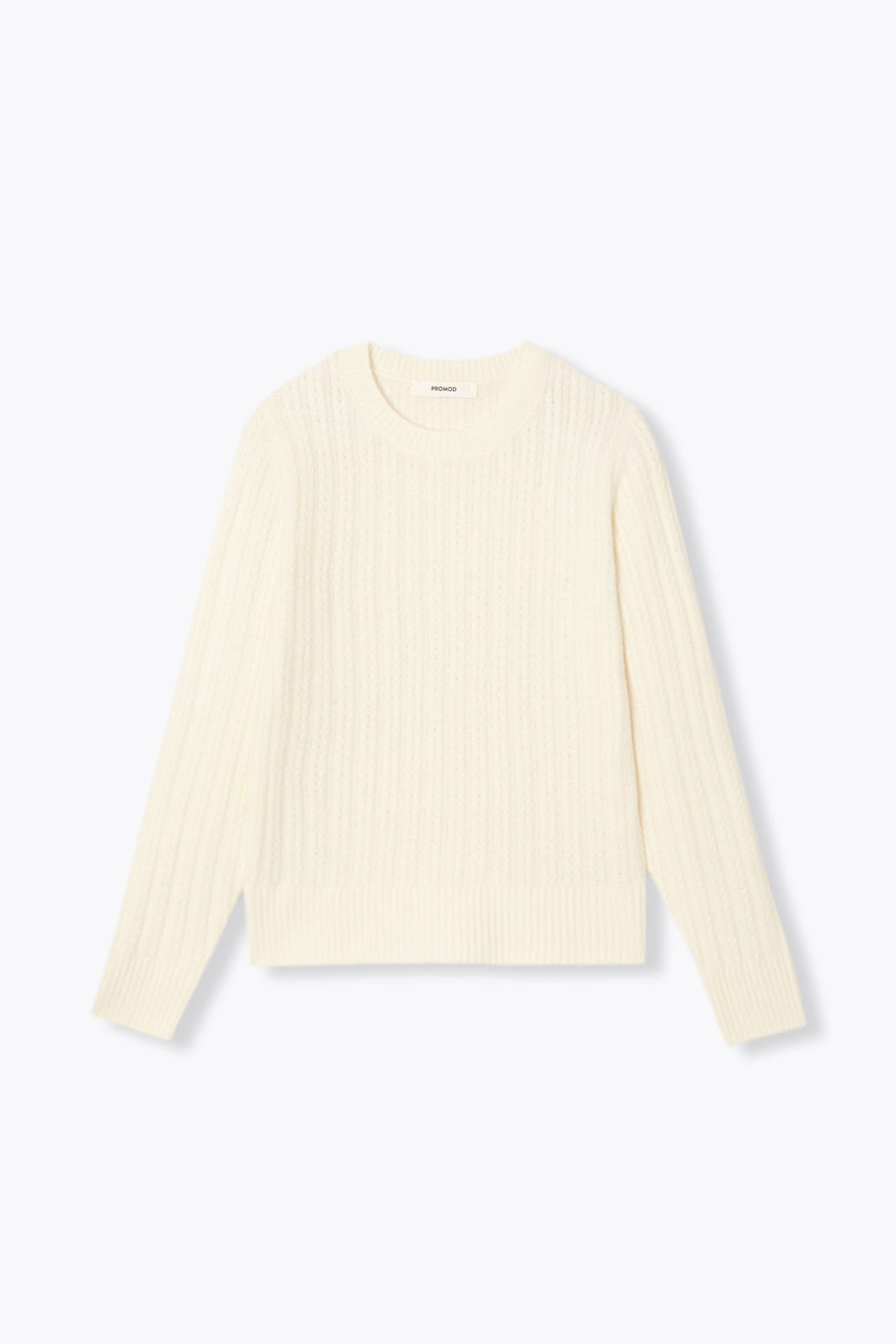 Pull torsadé col rond Femme