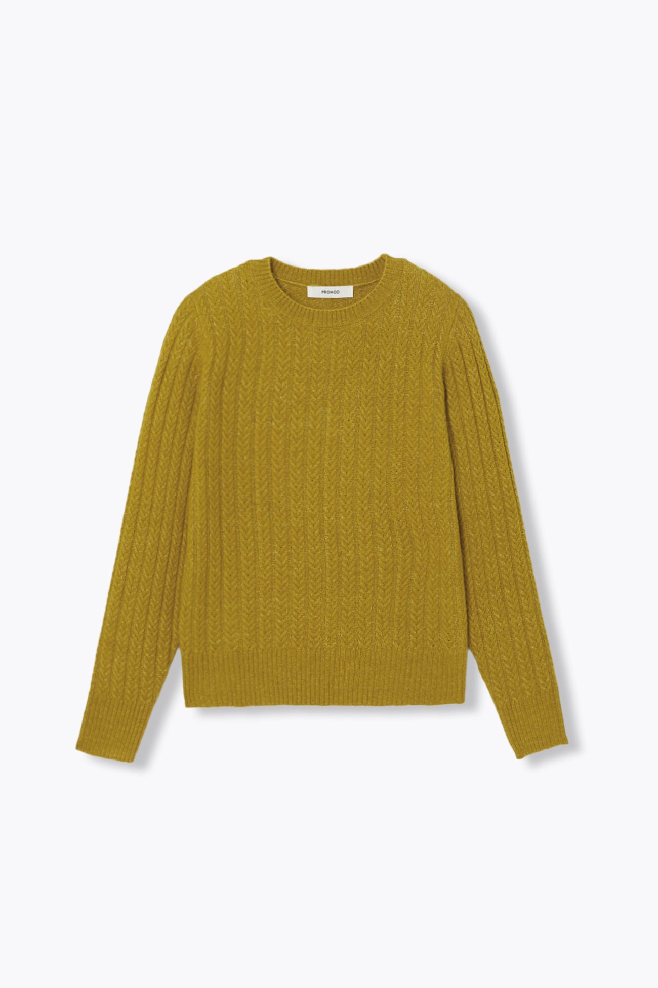 Pull torsadé col rond Femme