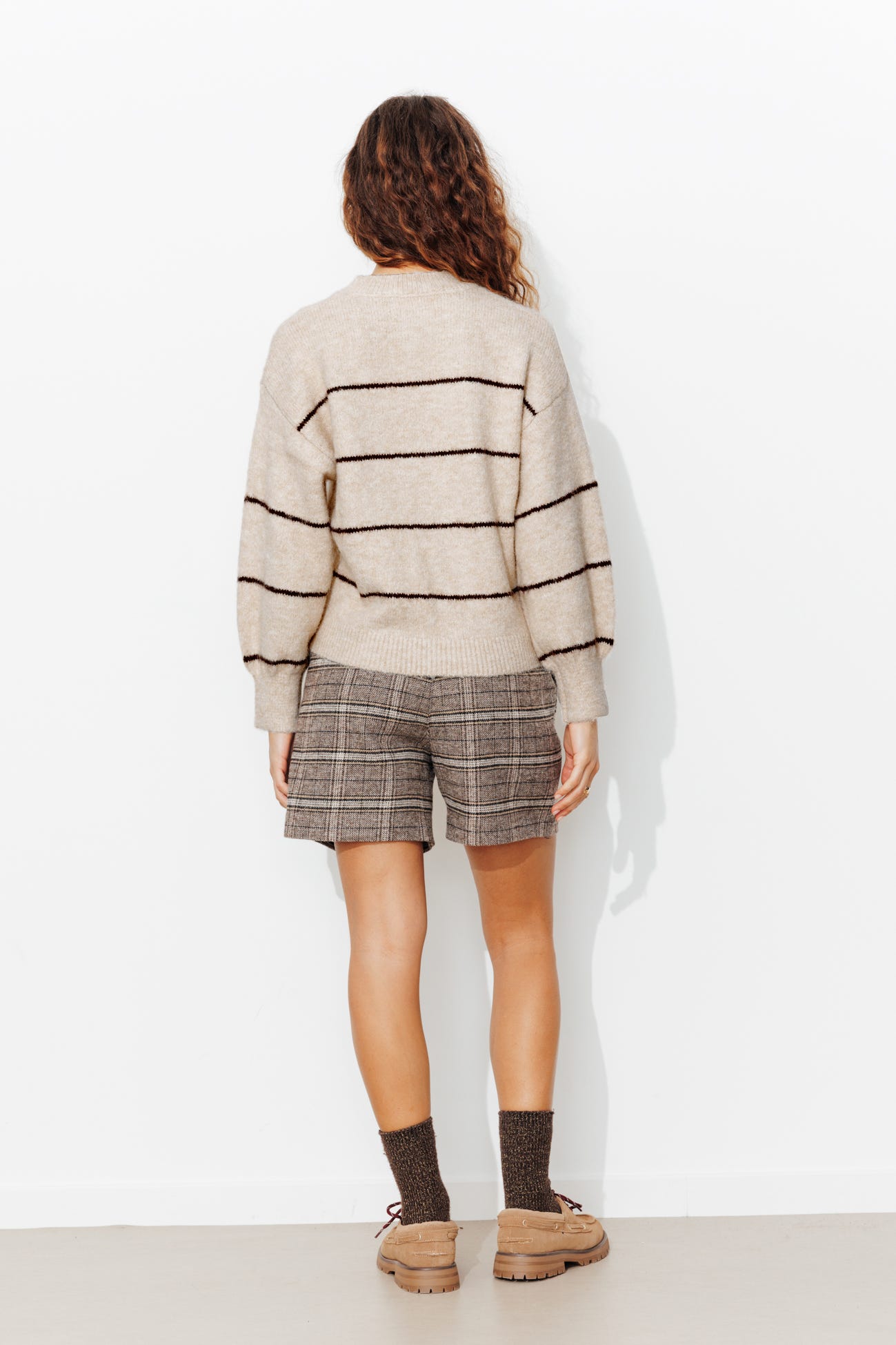 Squashy striped jumper