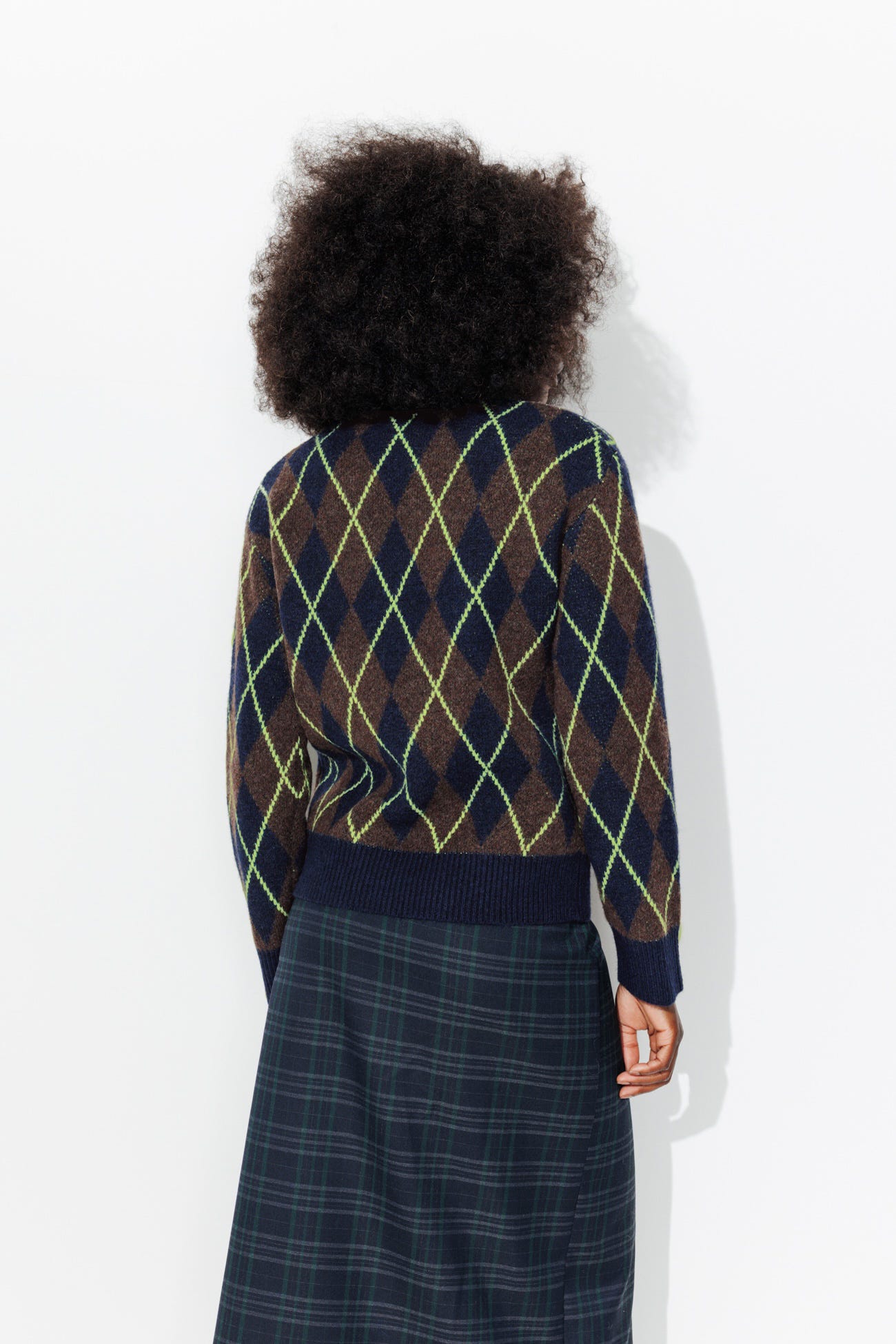 Pull losange Femme