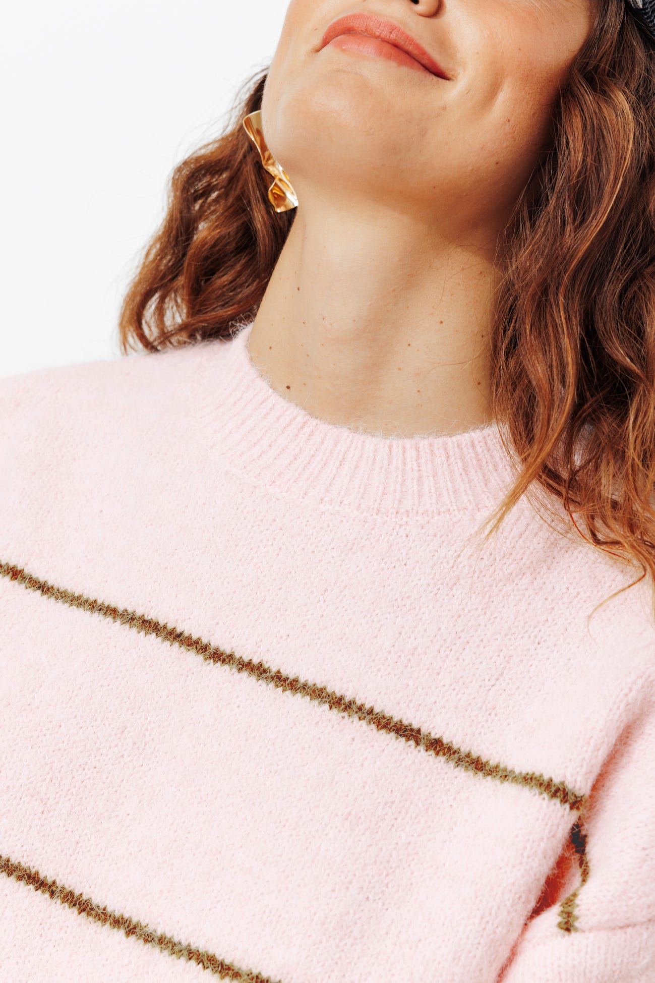 Squashy striped jumper