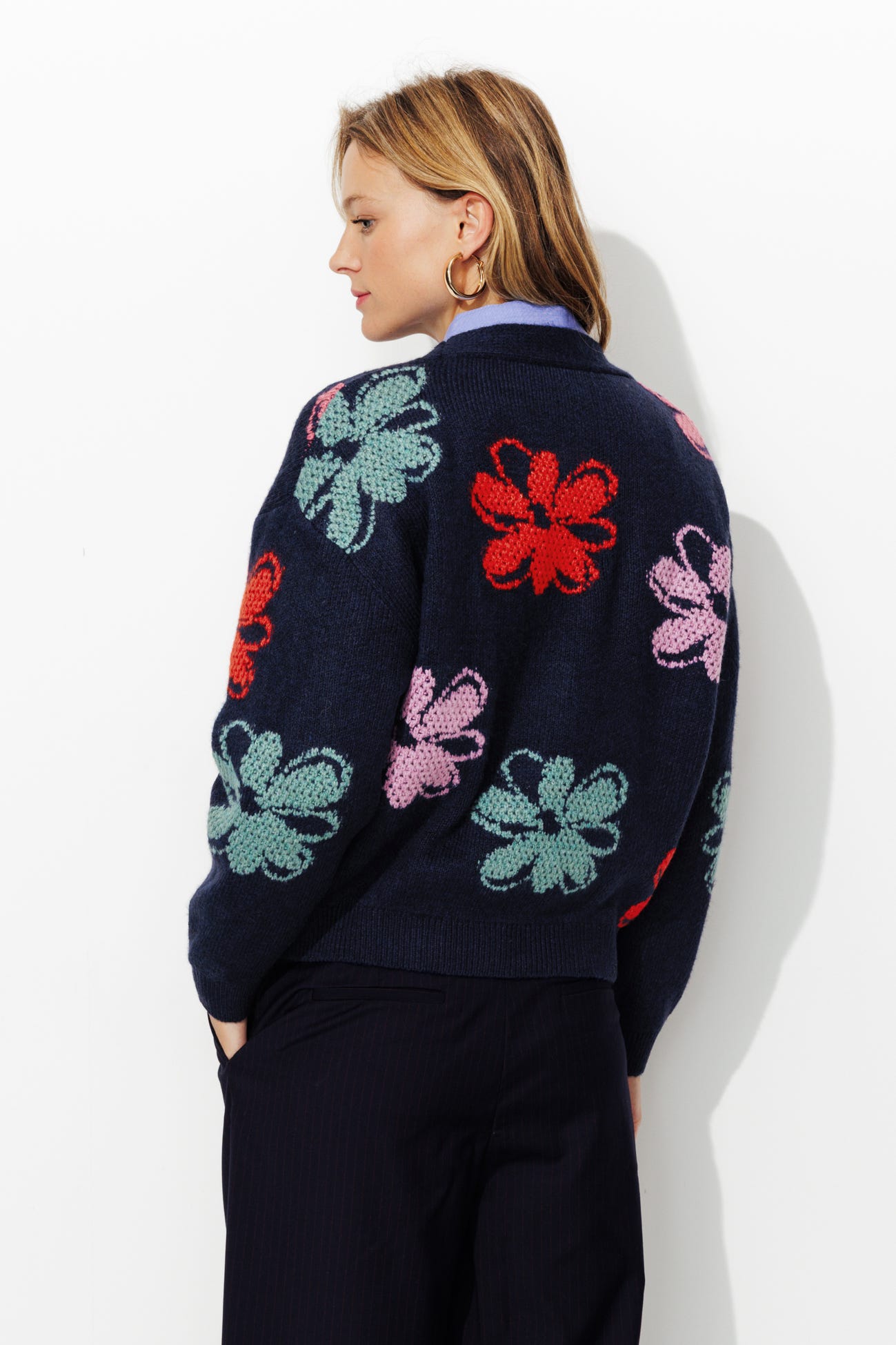 Floral cardigan