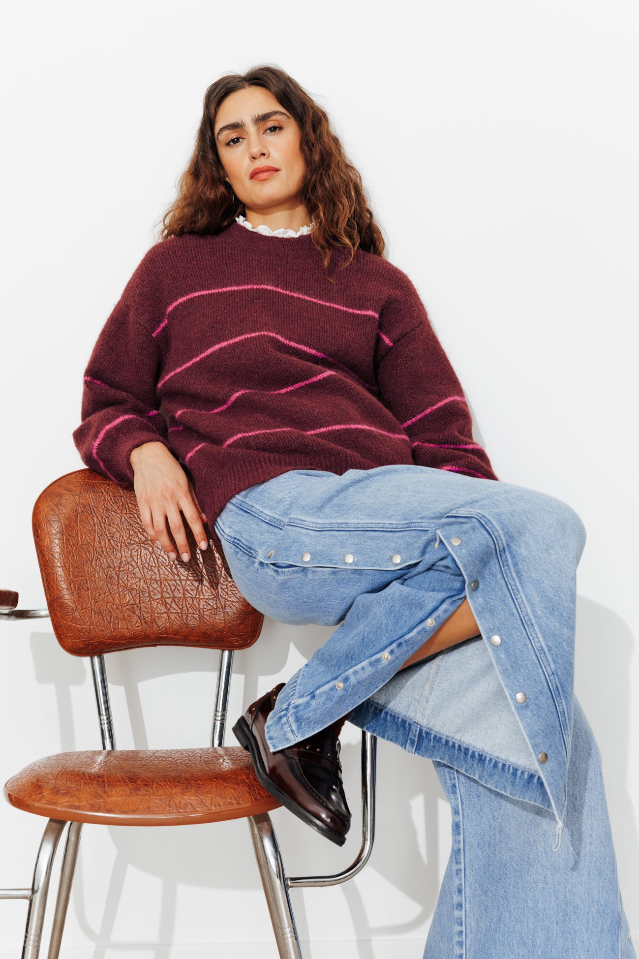 Kuscheliger Ringelpullover