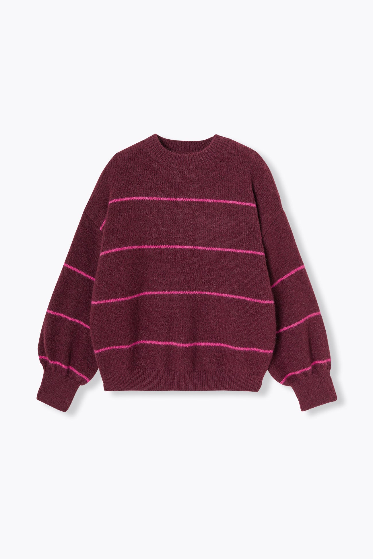 Squashy striped jumper