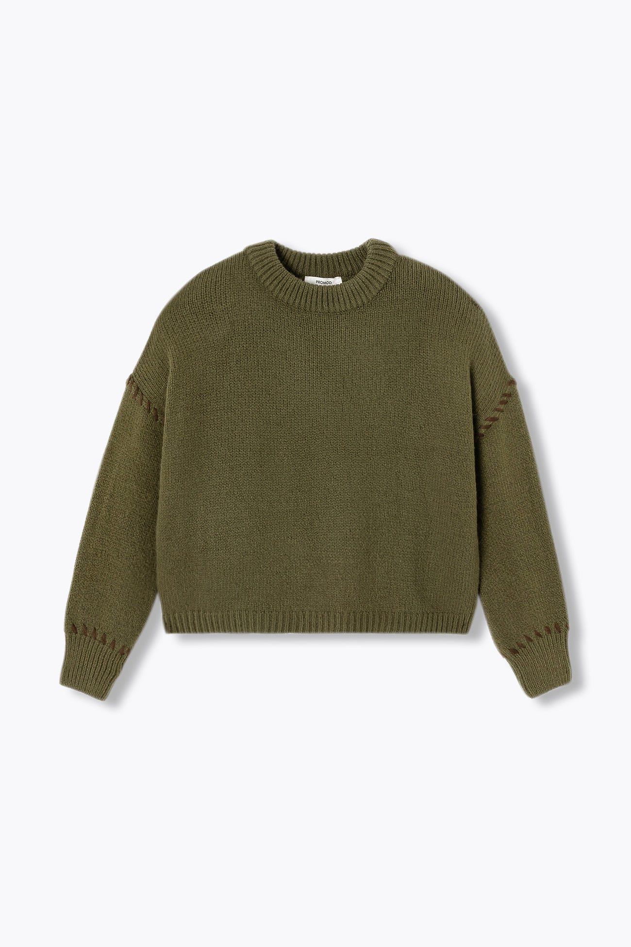 Pull court en maille Femme