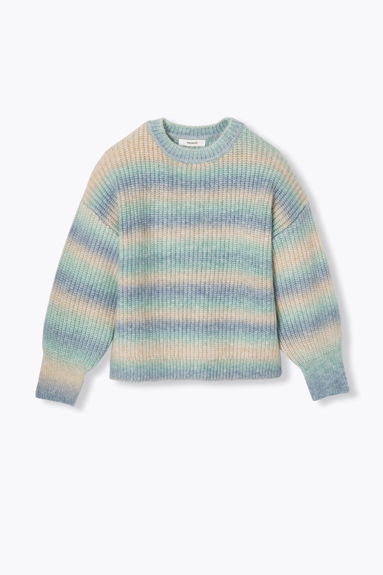 Pull côtelé rainbow Femme