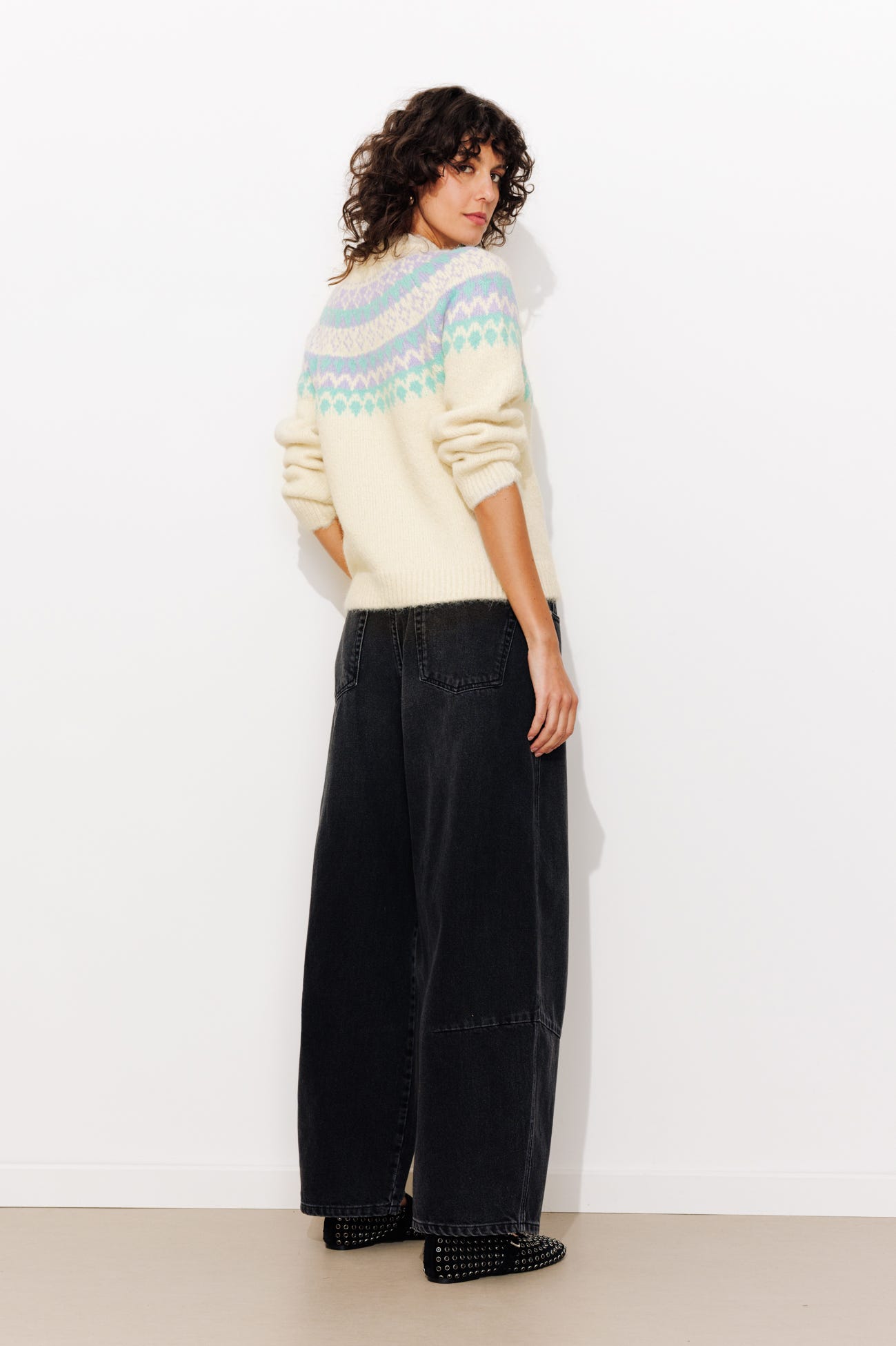 Jersey jacquard escandinavo