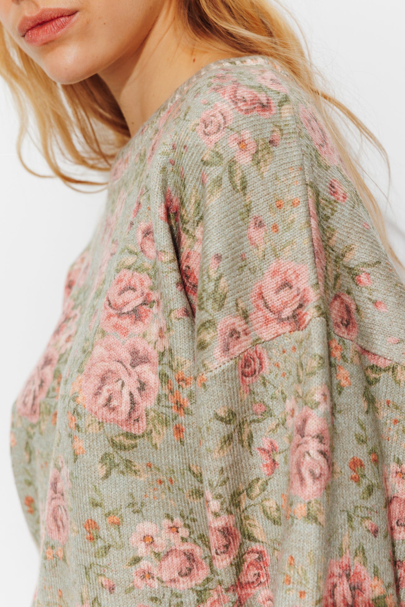 Maglia a stampa floreale