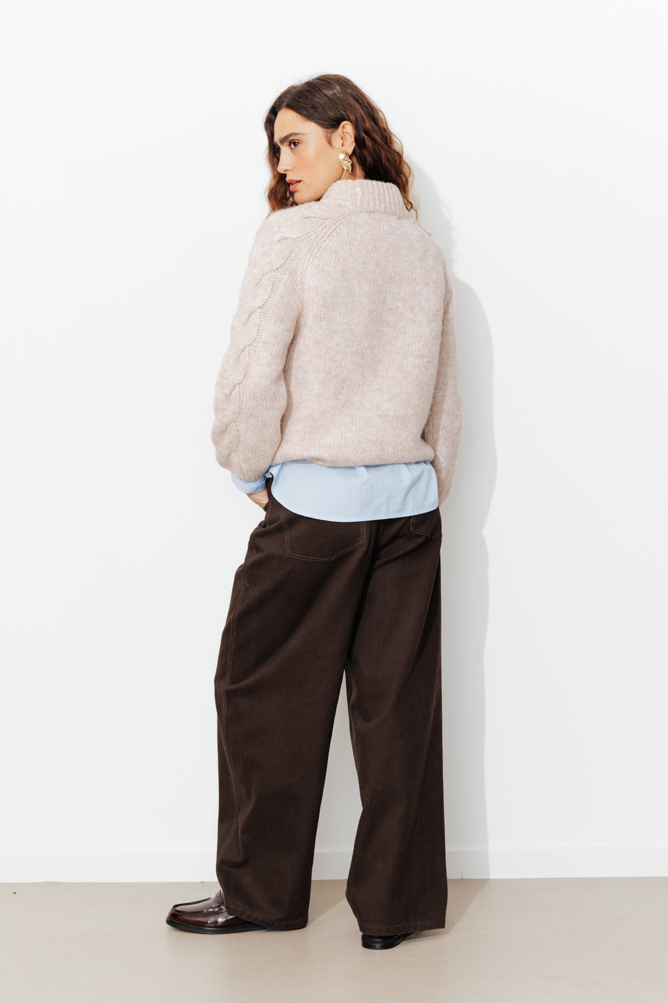 Jersey cuello subido