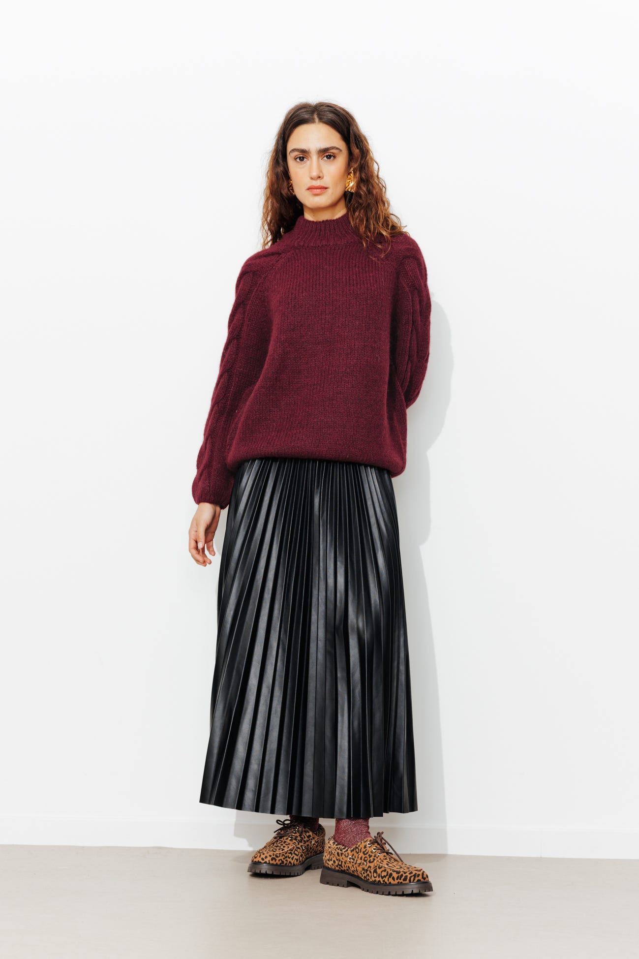 Jersey cuello subido