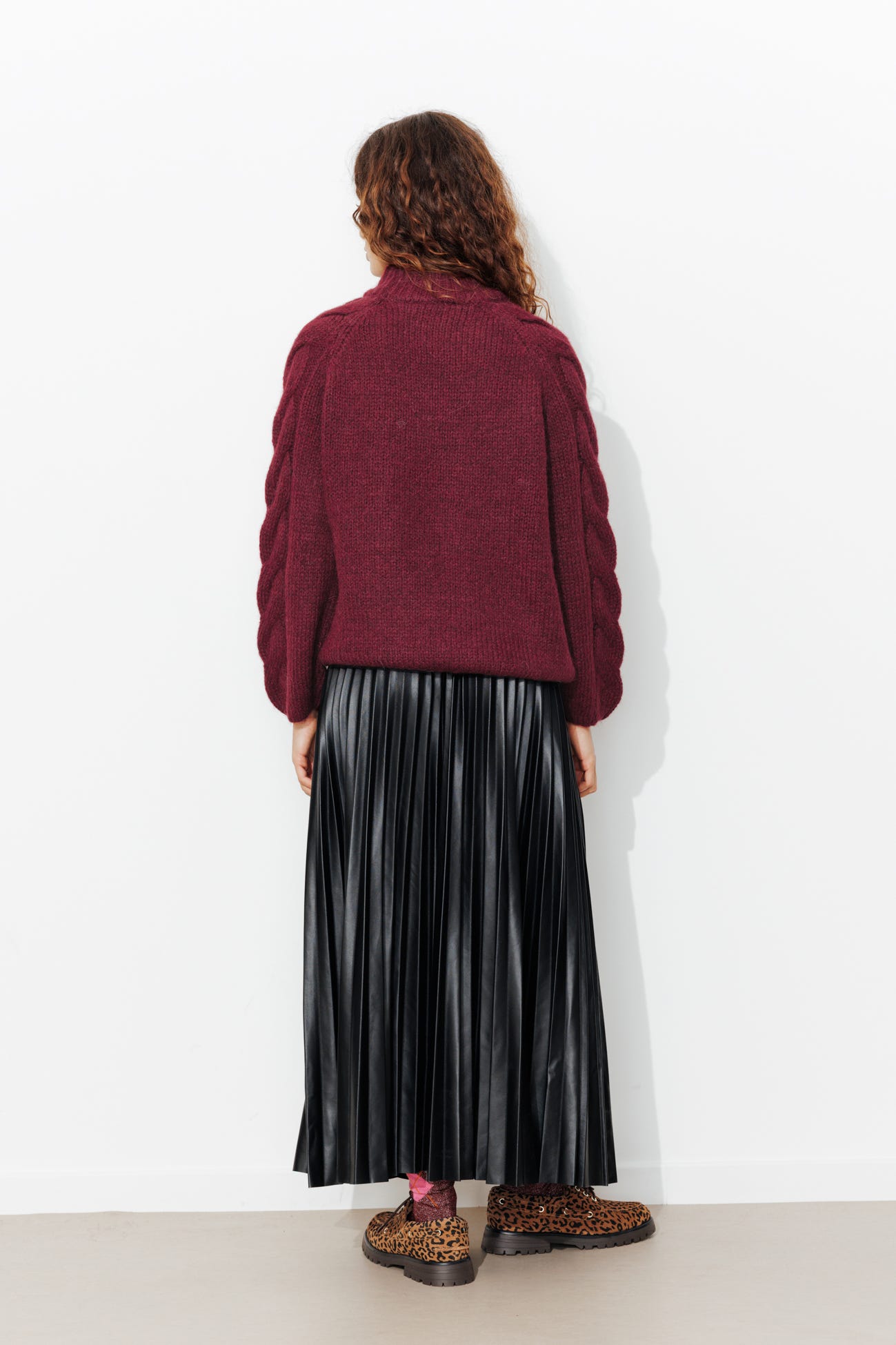 Jersey cuello subido