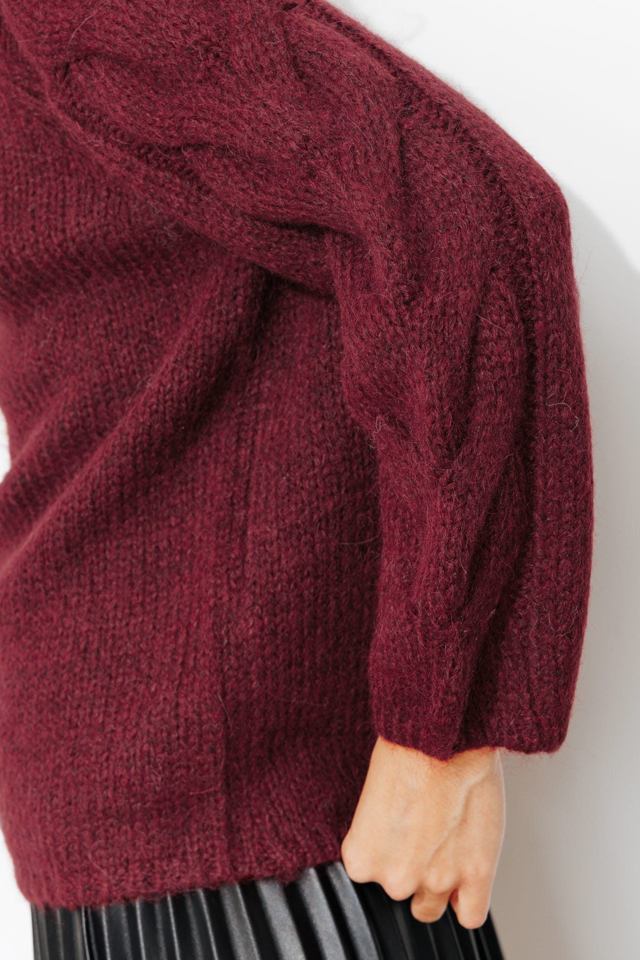 Jersey cuello subido