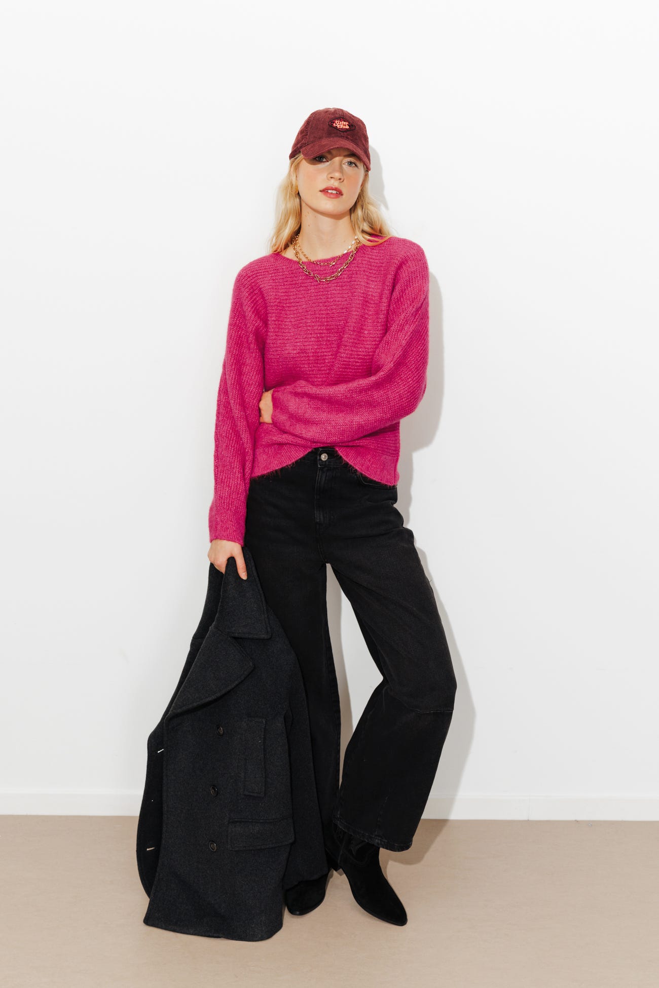 Jersey oversize irisado