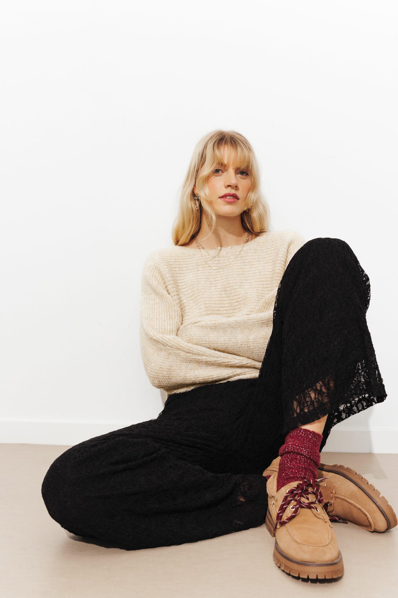 Jersey oversize irisado