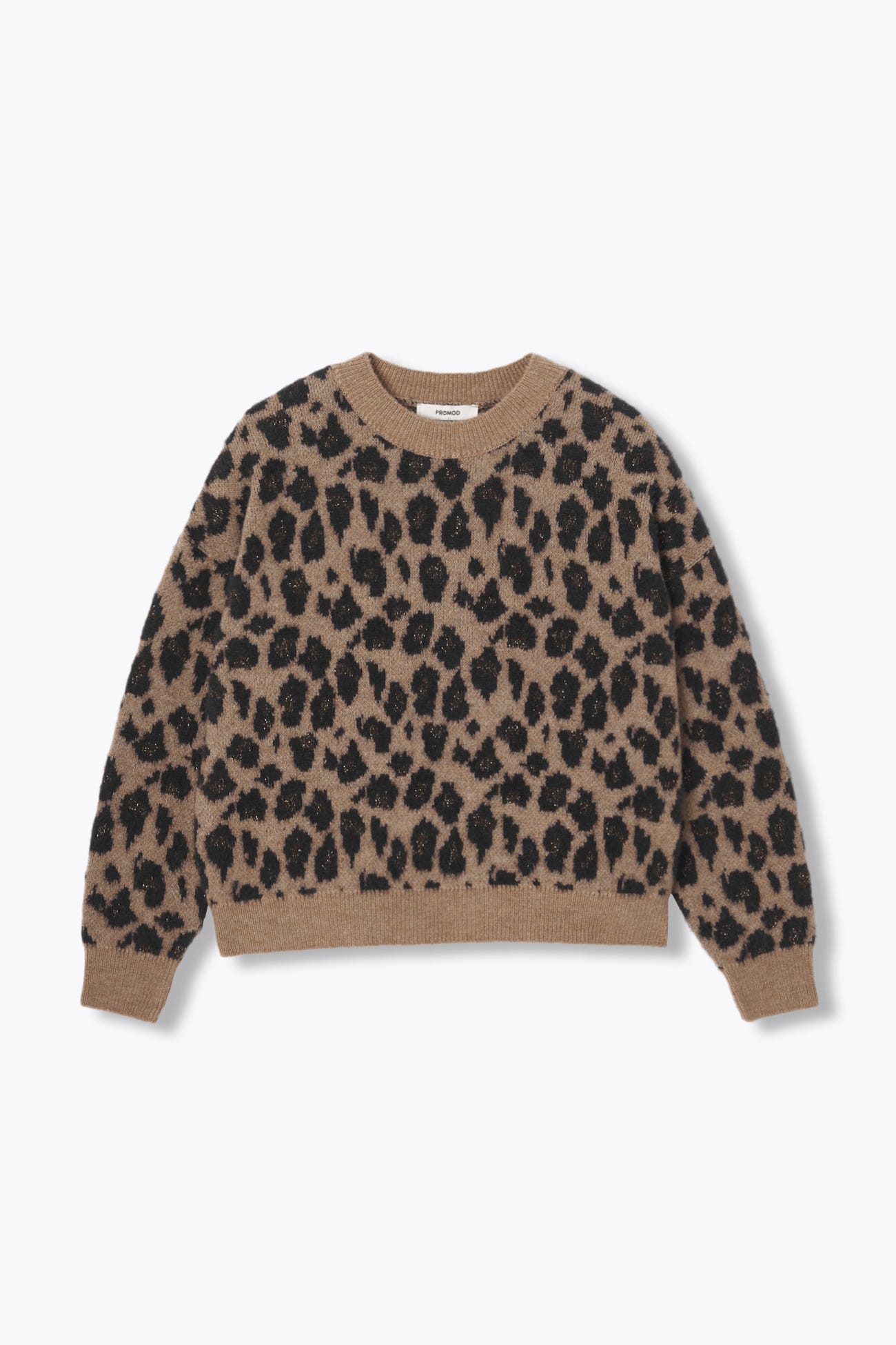 Pull léopard irisé Femme