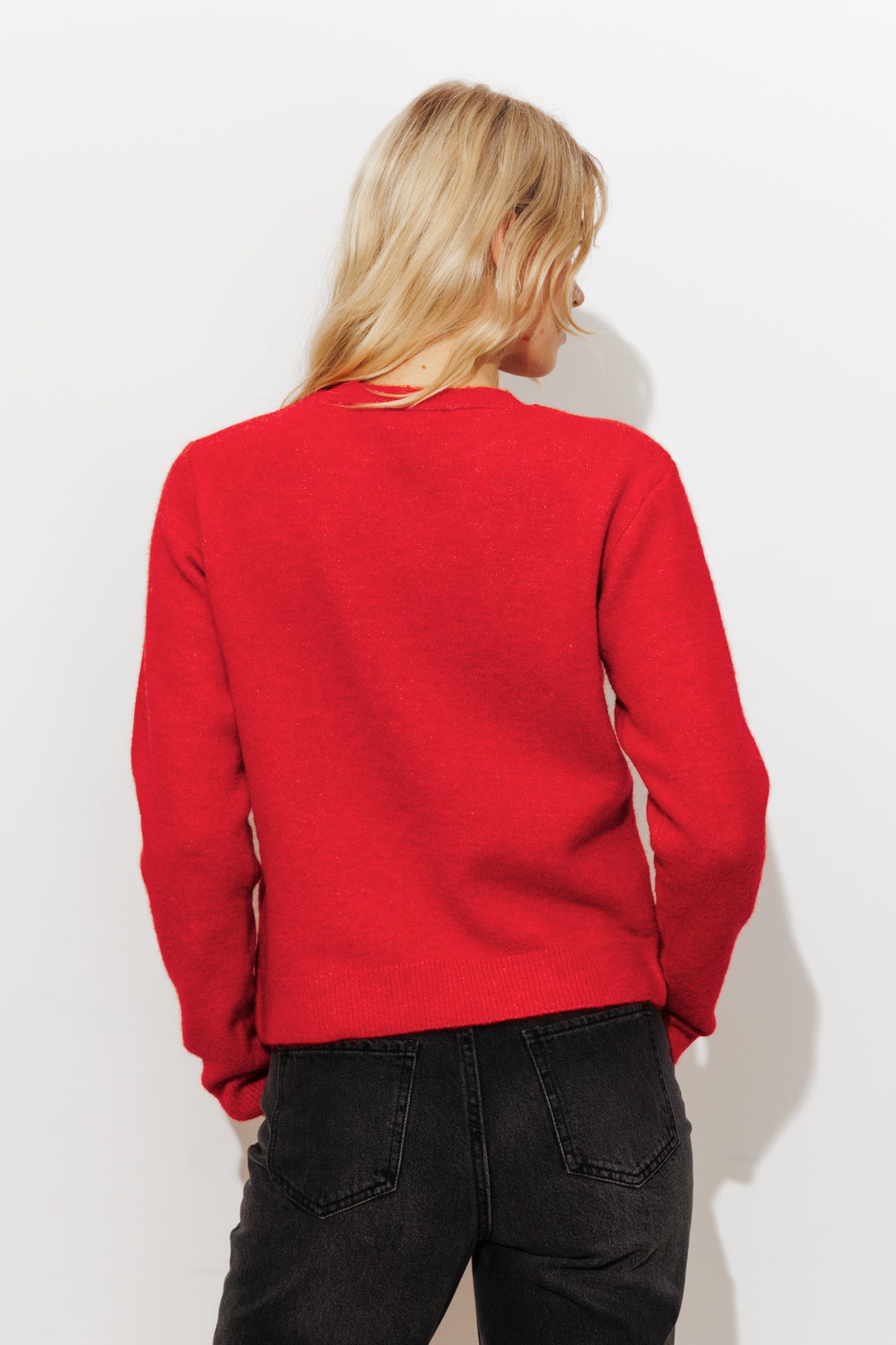 Pull bijou strassé Femme