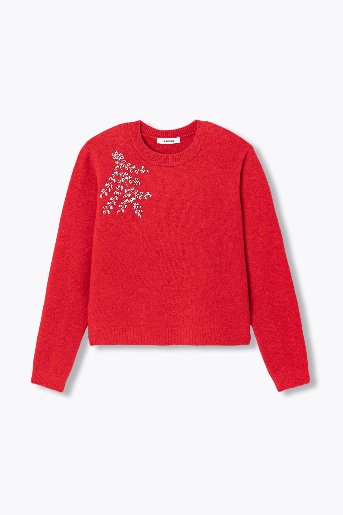 Pull bijou strassé Femme