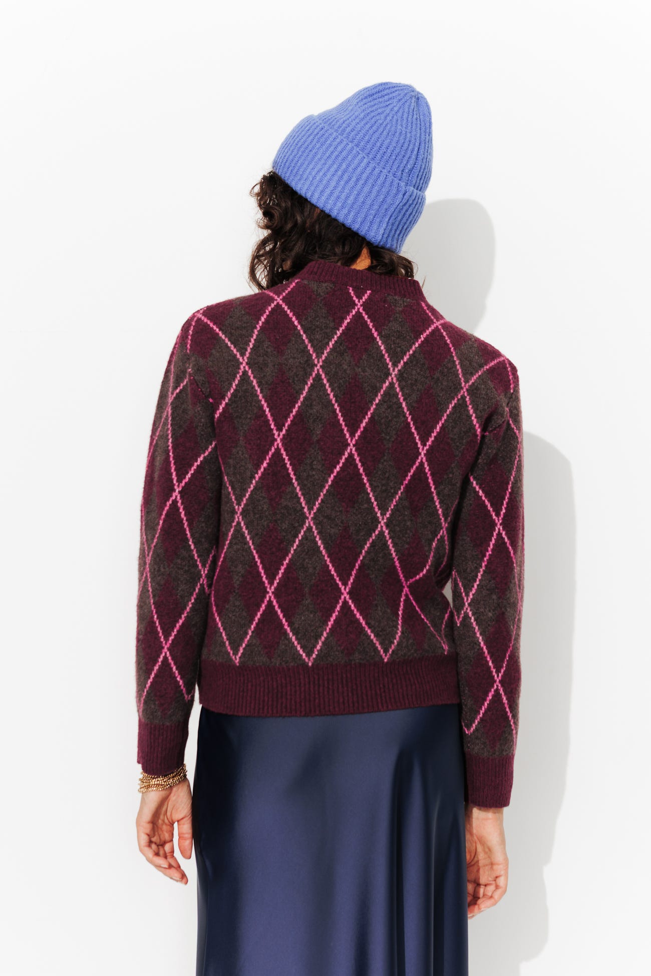 Pull losange Femme