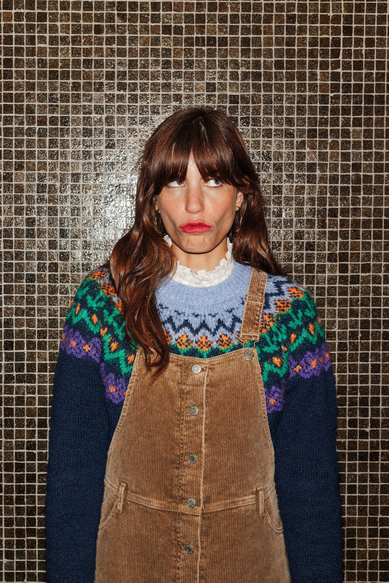 Jacquard-Pullover