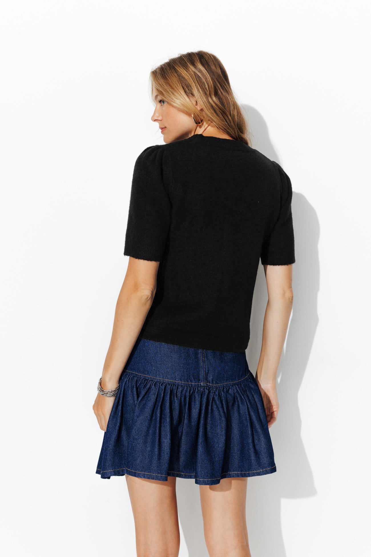 Short-sleeved jumper
