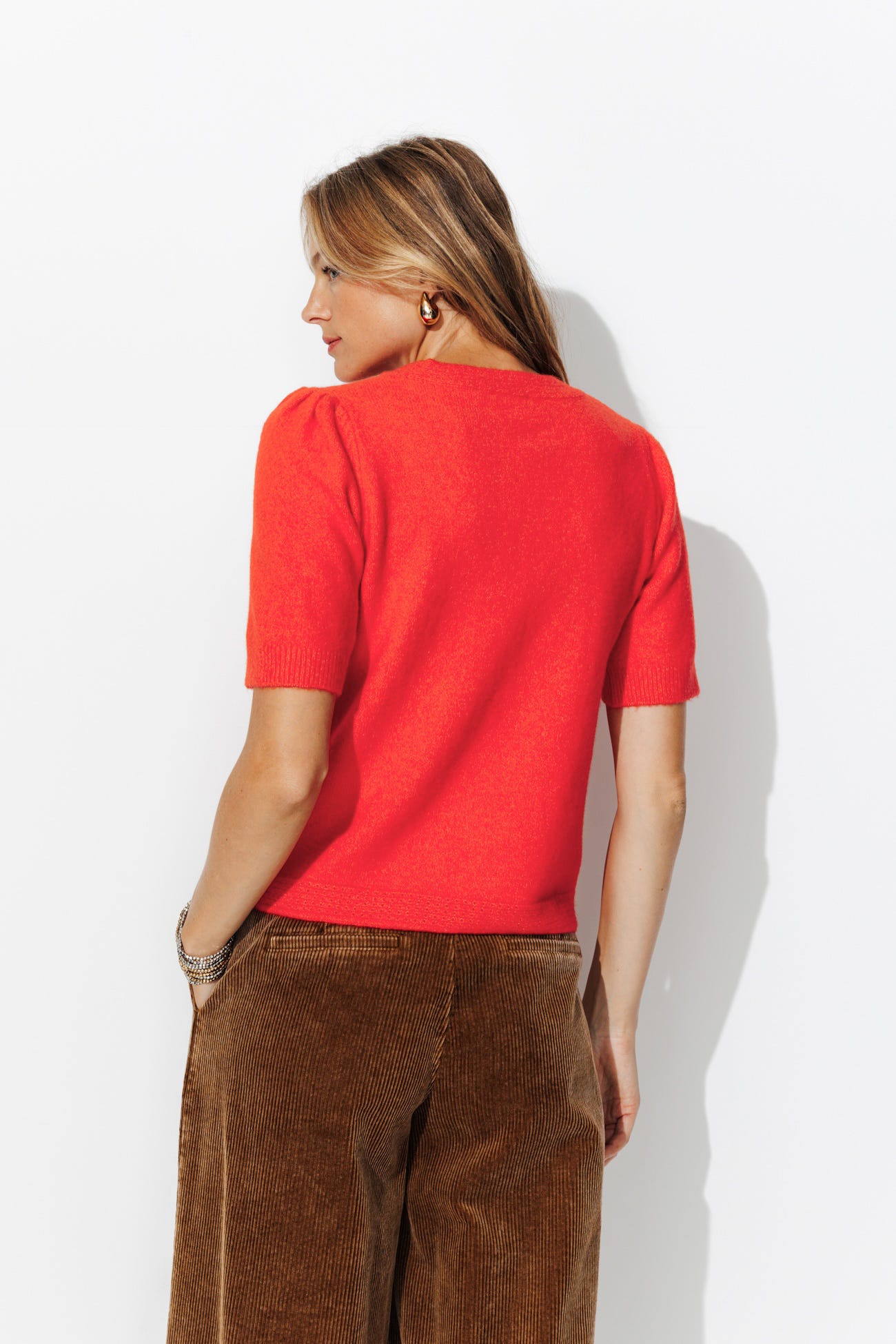 Pull manches courtes Femme
