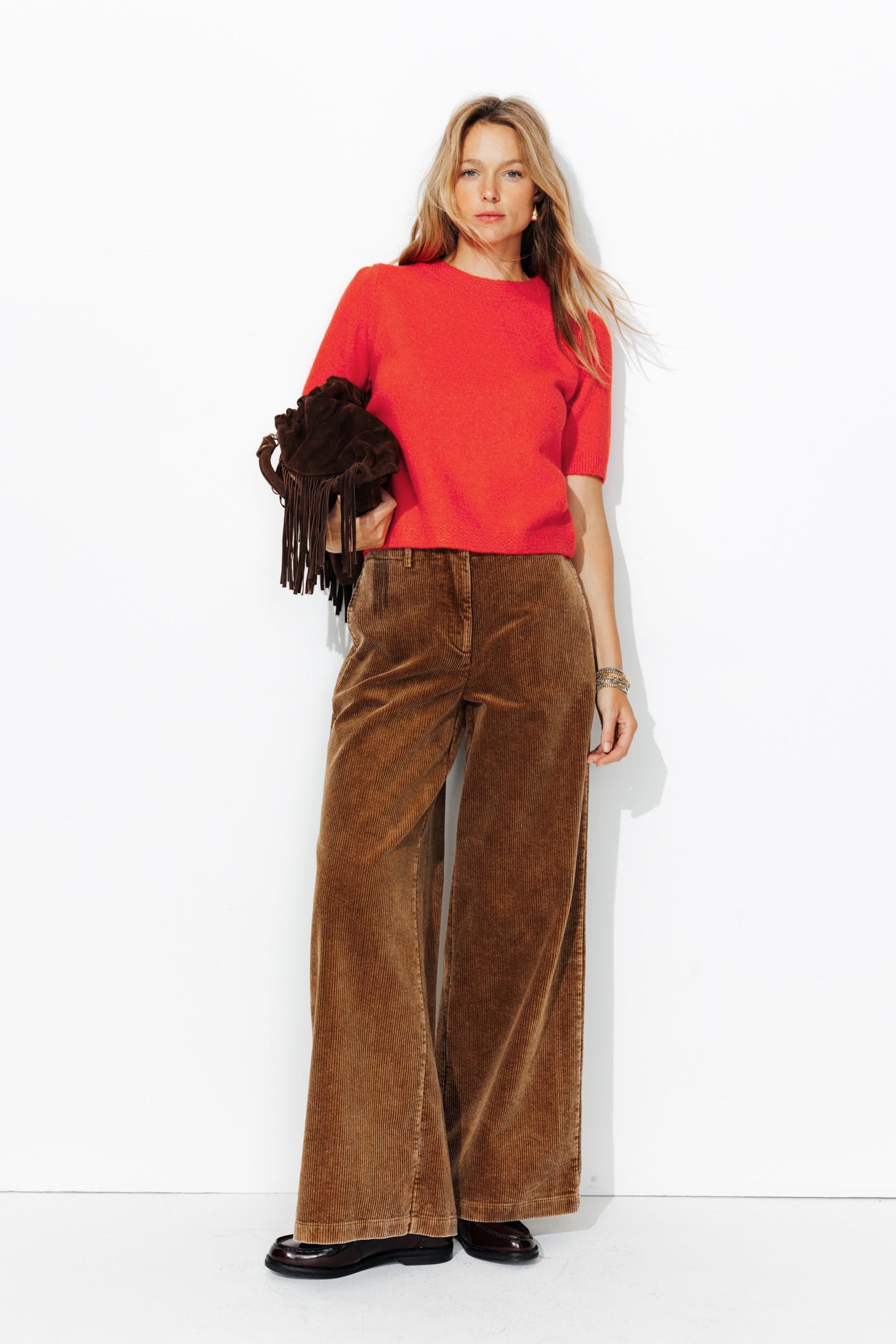Pull manches courtes Femme