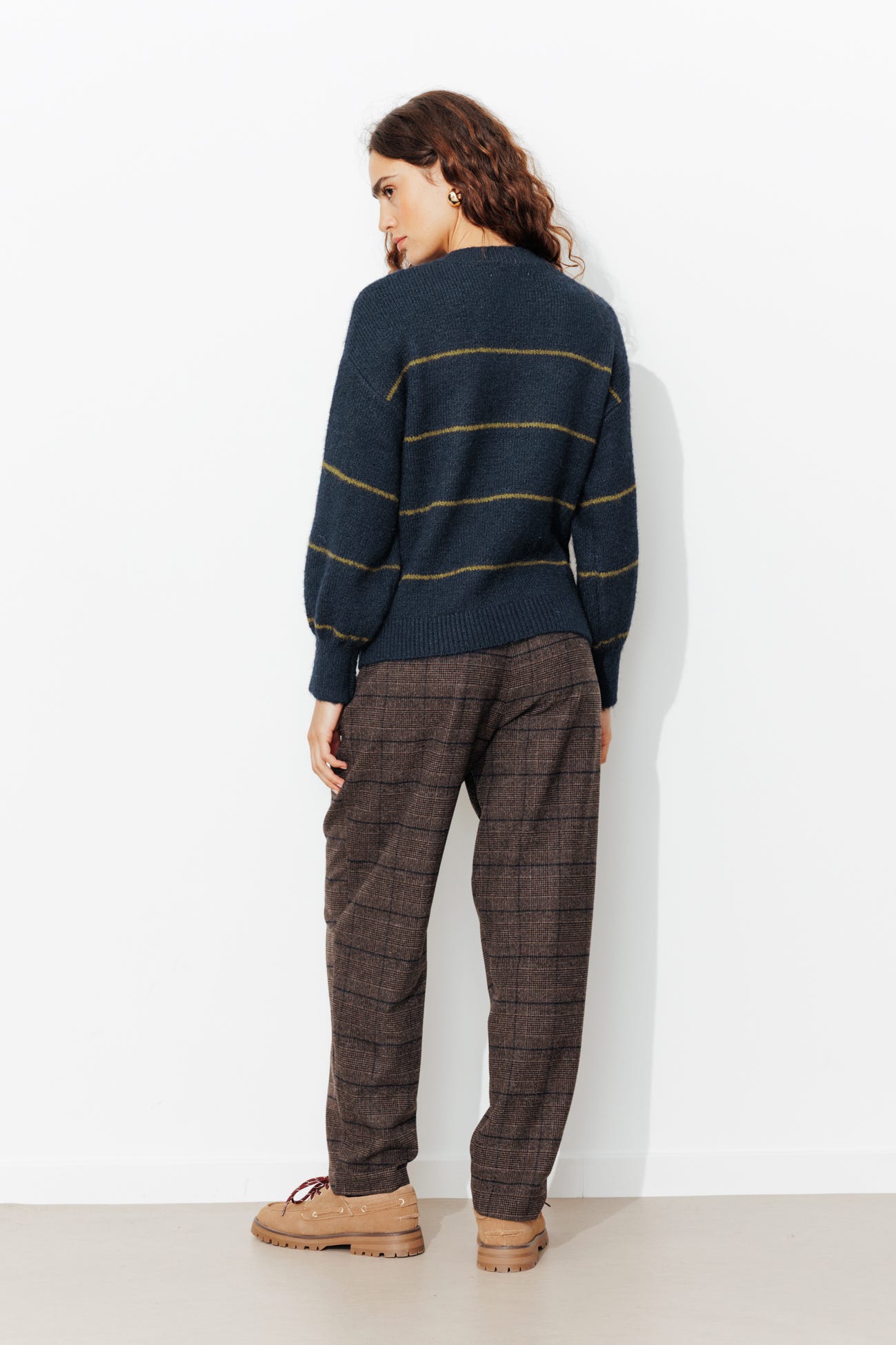 Squashy striped jumper