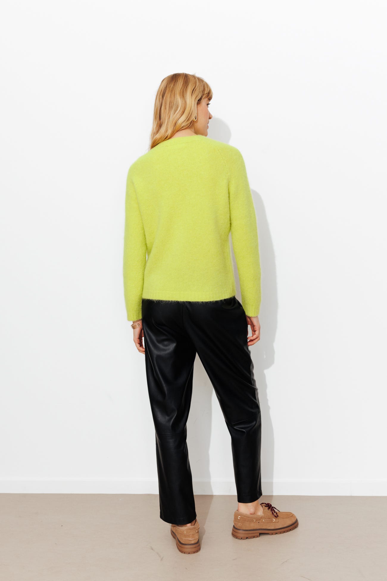 Pull précieux alpaga laine