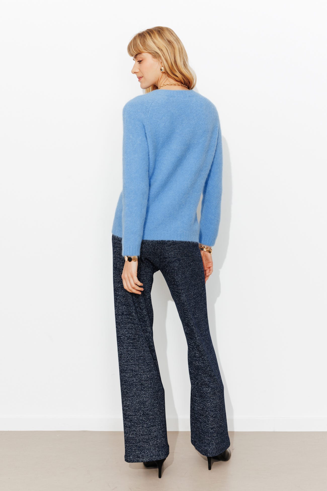 Pullover mit Alpaka und Wolle