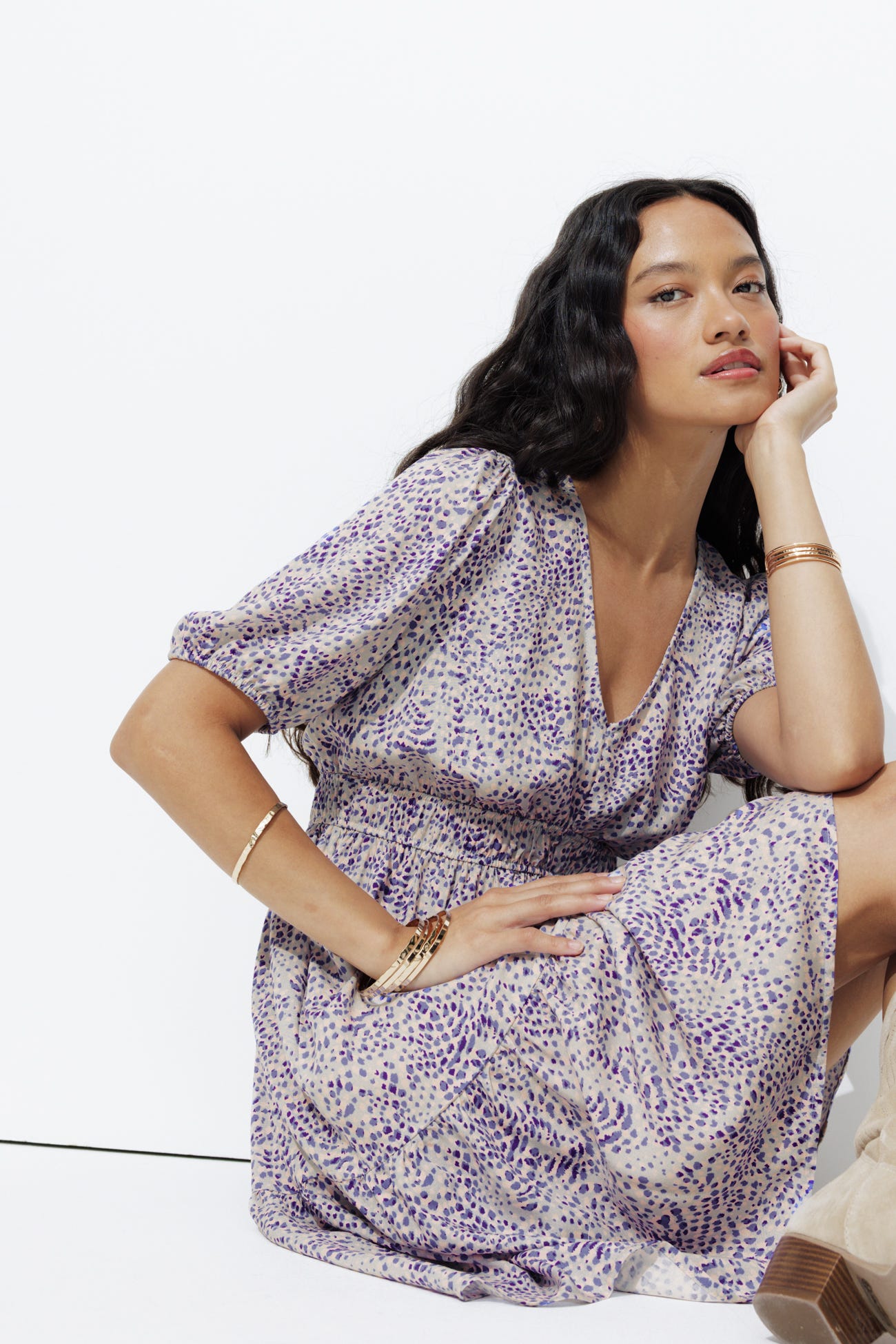 Kurzes Ecodesign-Kleid