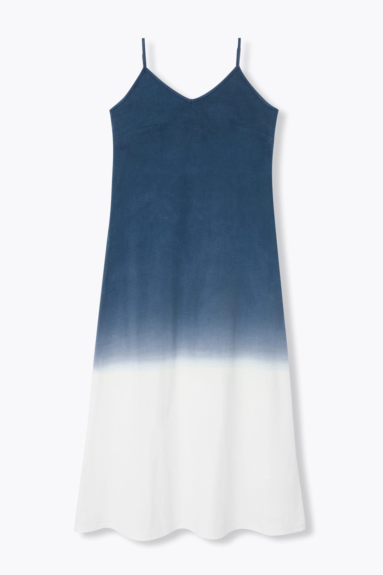 Robe-débardeur effet délavé