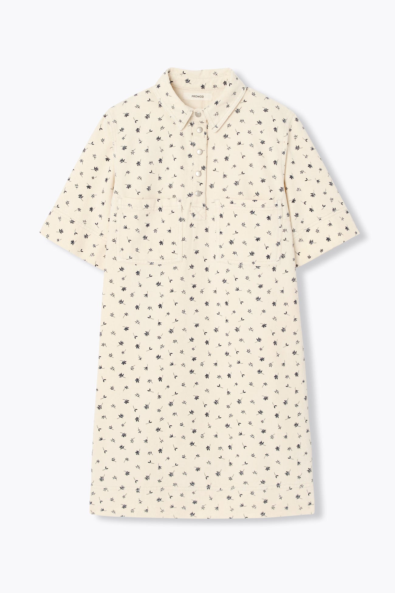 Robe courte imprimée Femme