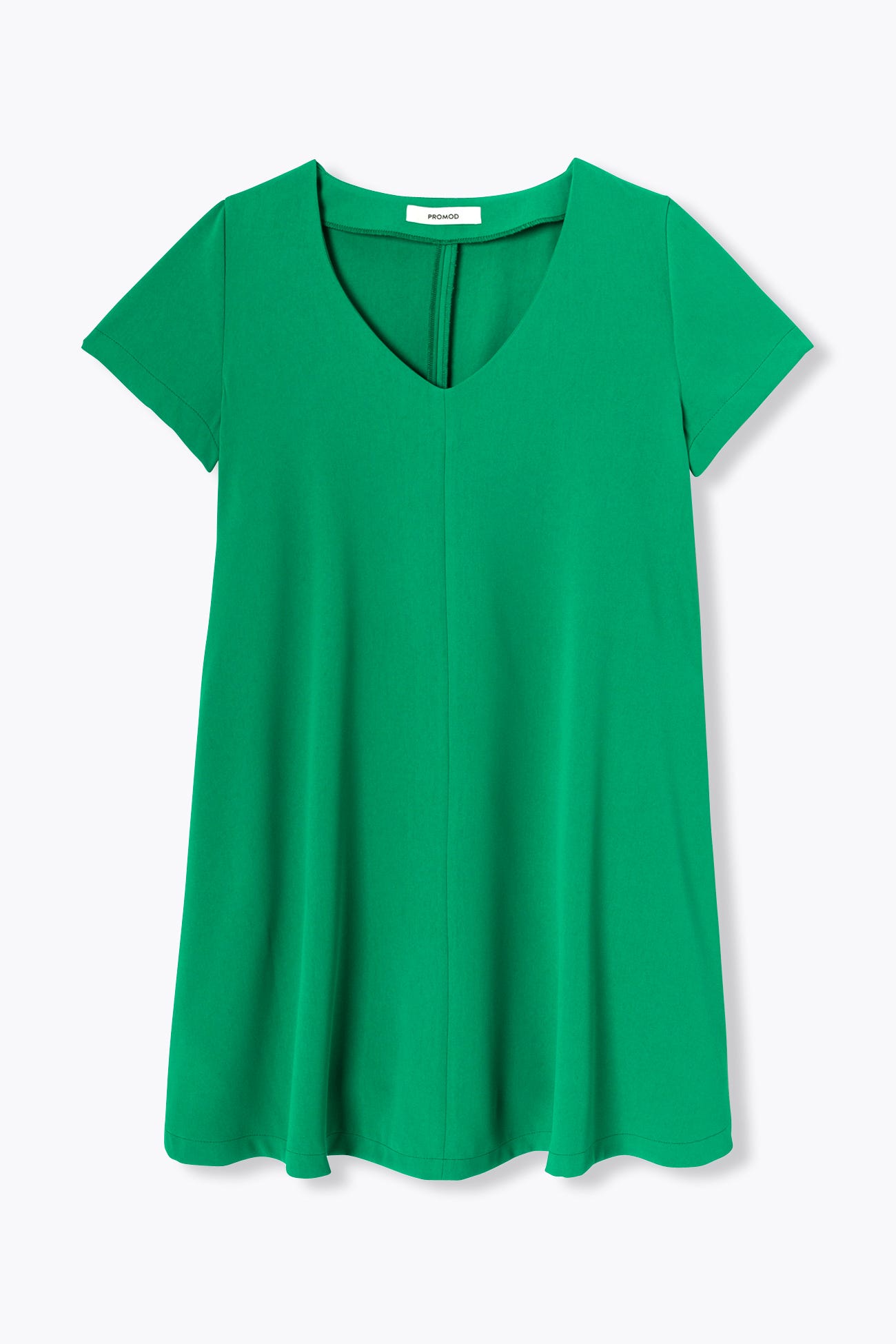 Robe courte unie éco-conçue