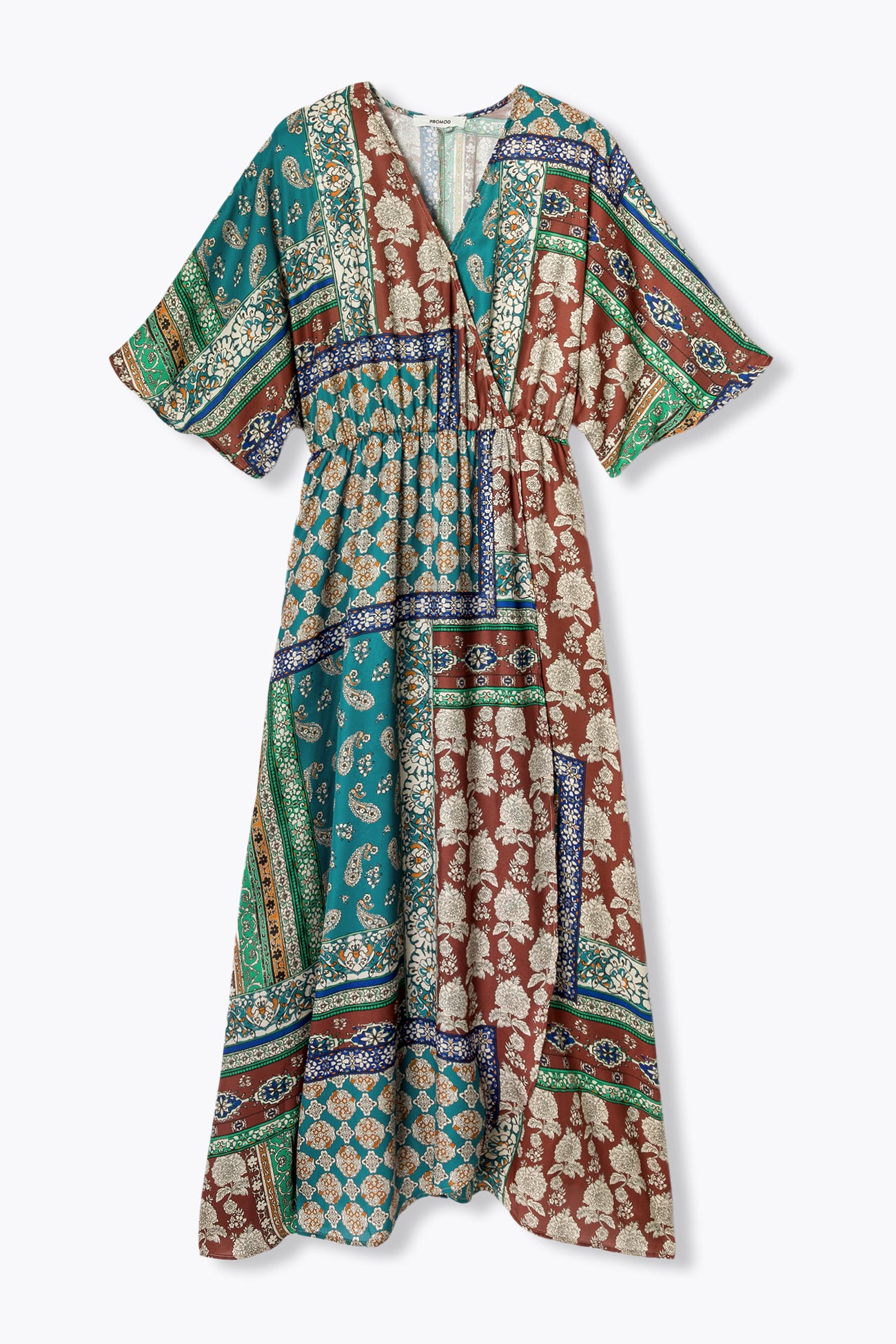 Robe motif foulard éco-conçue