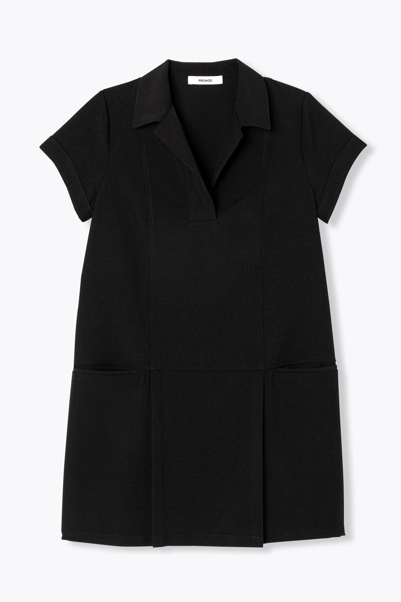 Short plain dress