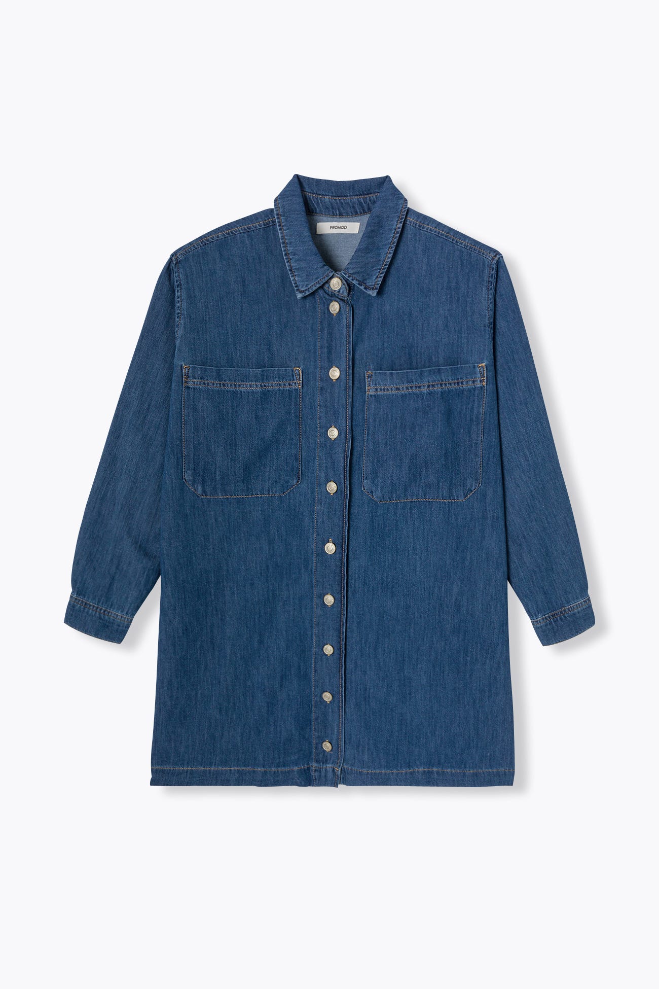 Robe courte en jean Femme