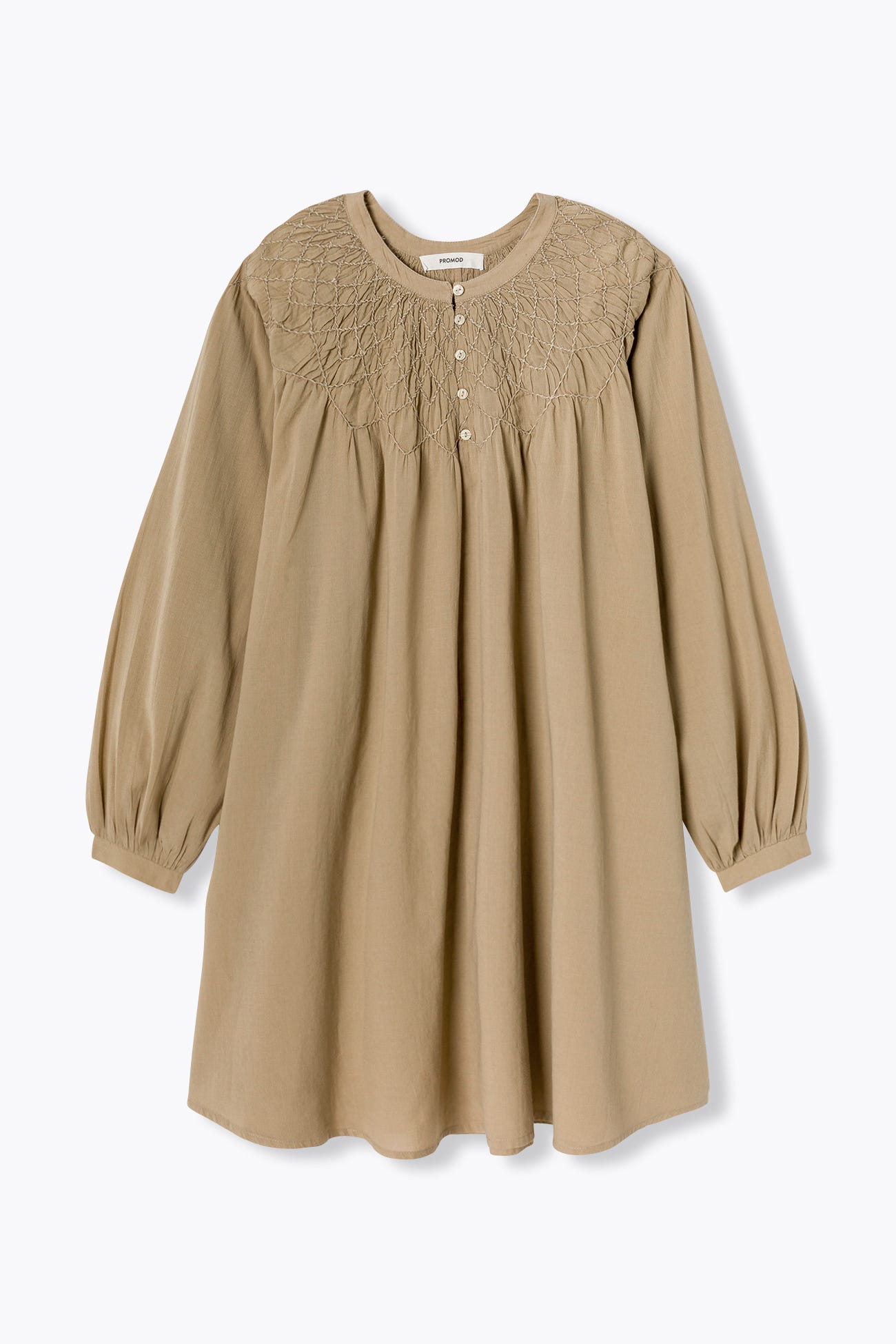 Robe évasée brodée Femme