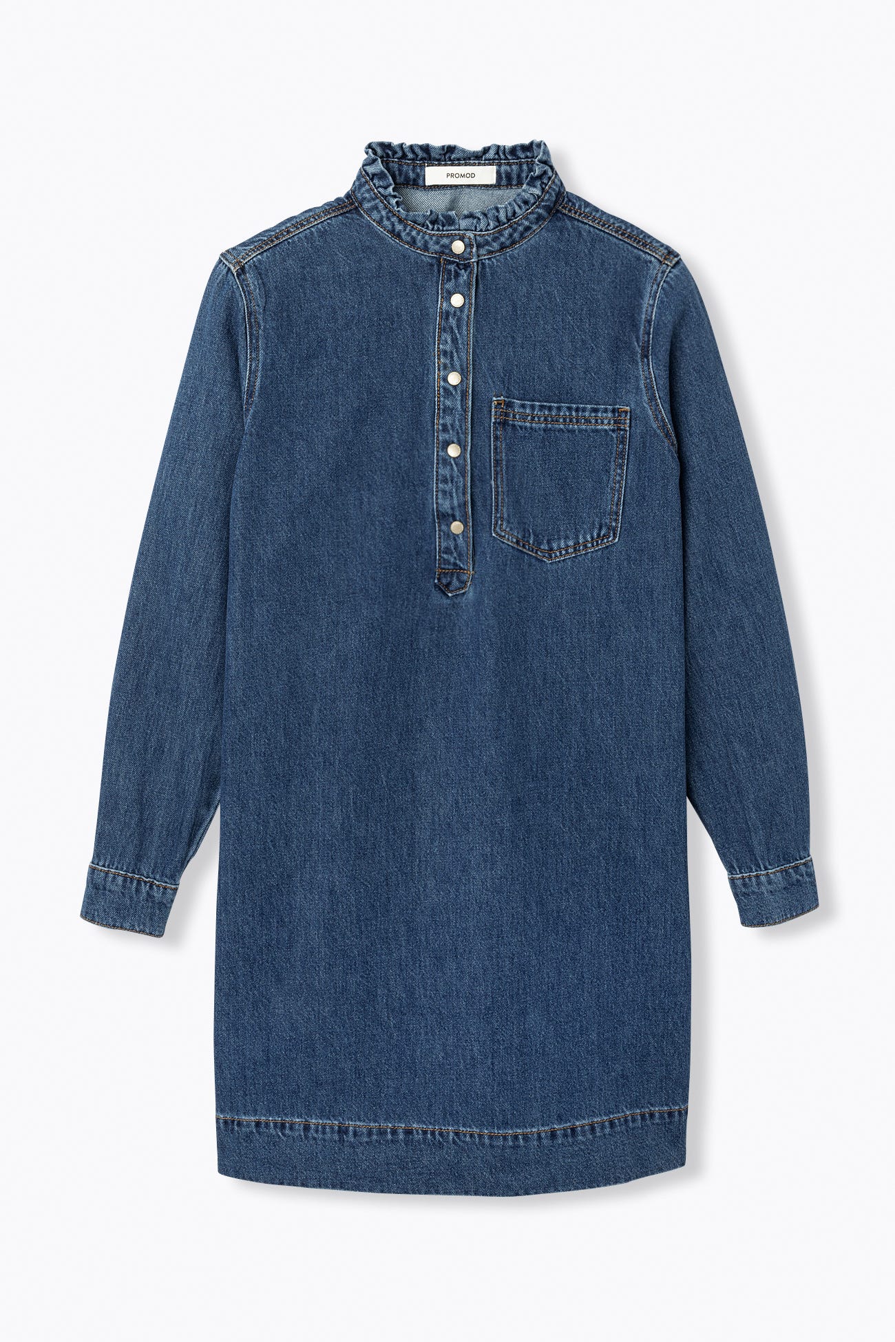 Robe courte en jean Femme