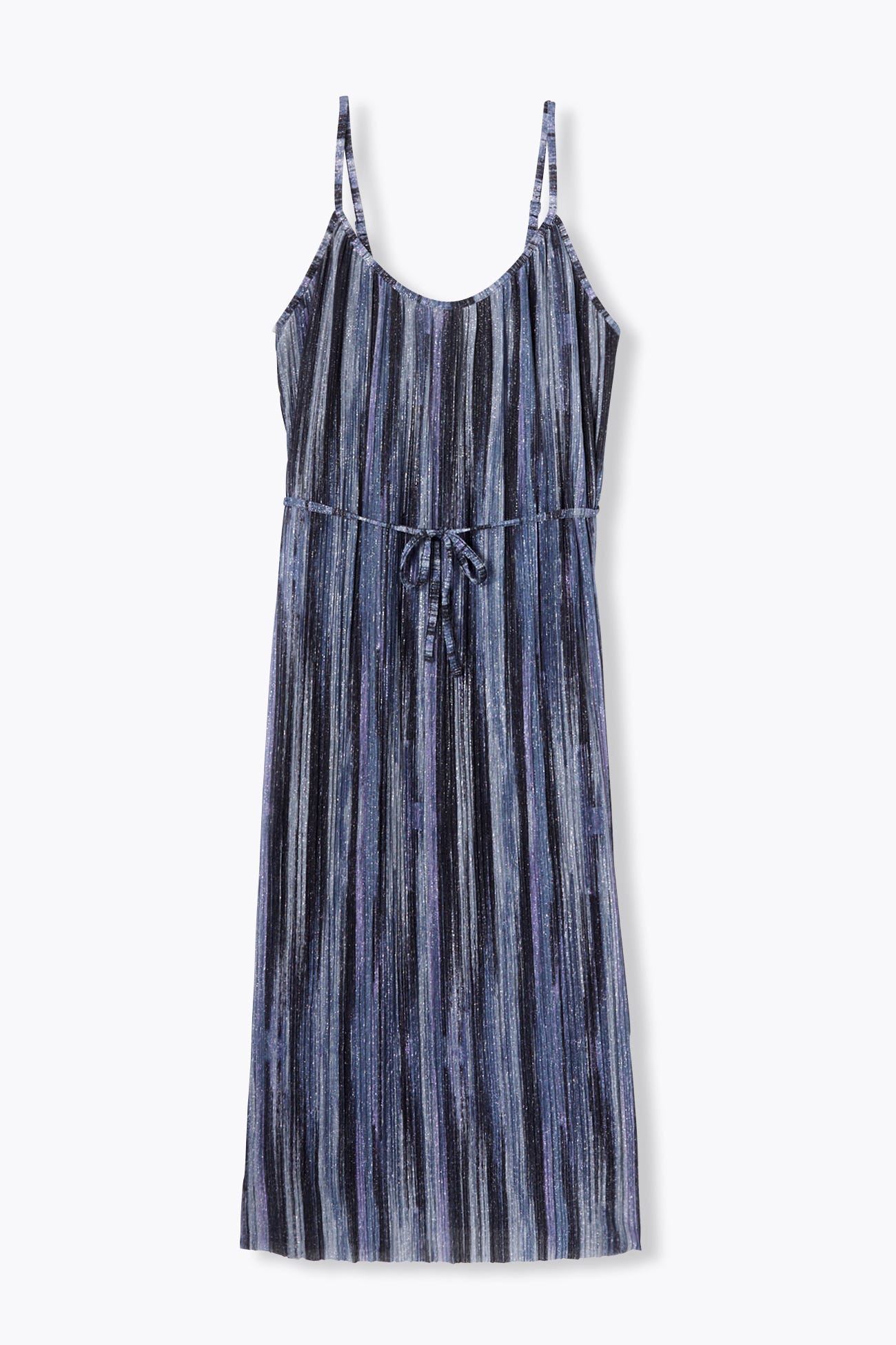 Robe midi à paillettes Femme